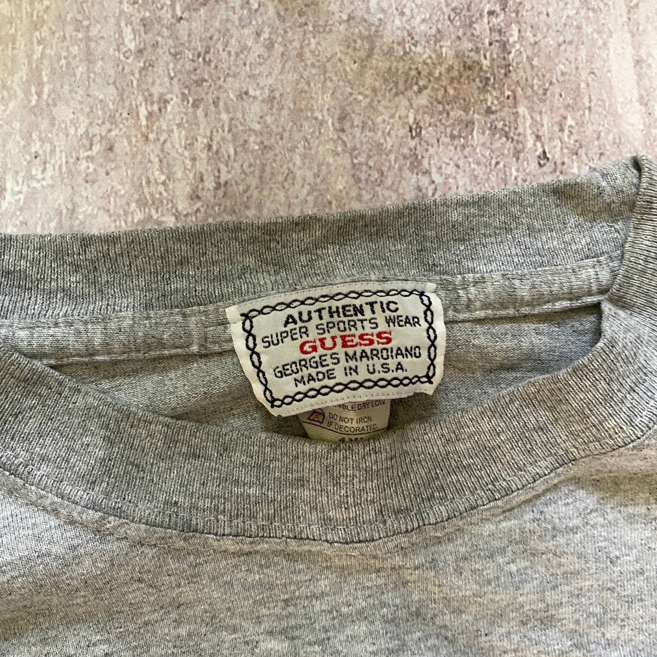 VINTAGE 80-90S GUESS RARE MADE IN USA LONG SLEEVE