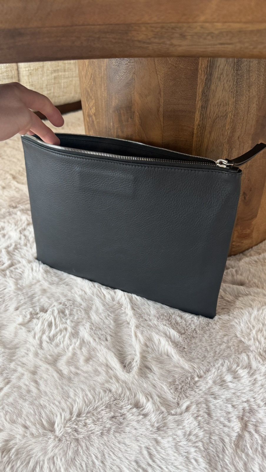 Balenciaga balenciaga logo pouch Size ONE SIZE - 3 Thumbnail