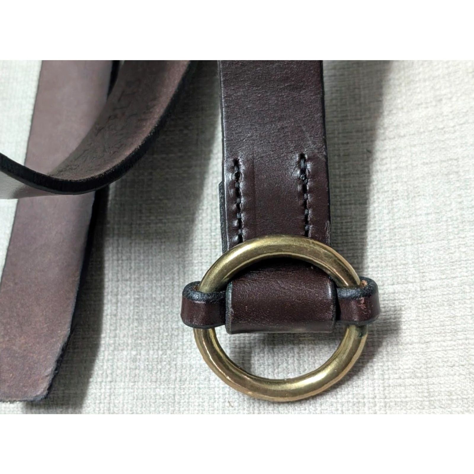 Vintage VINTAGE Wiley Belts Belt Men 36 Brown Leather Western Dress Work Buckle 1-1/4" 36 waist USA Made Horse-bit Cowhide Leather Size 36 - 4 Thumbnail