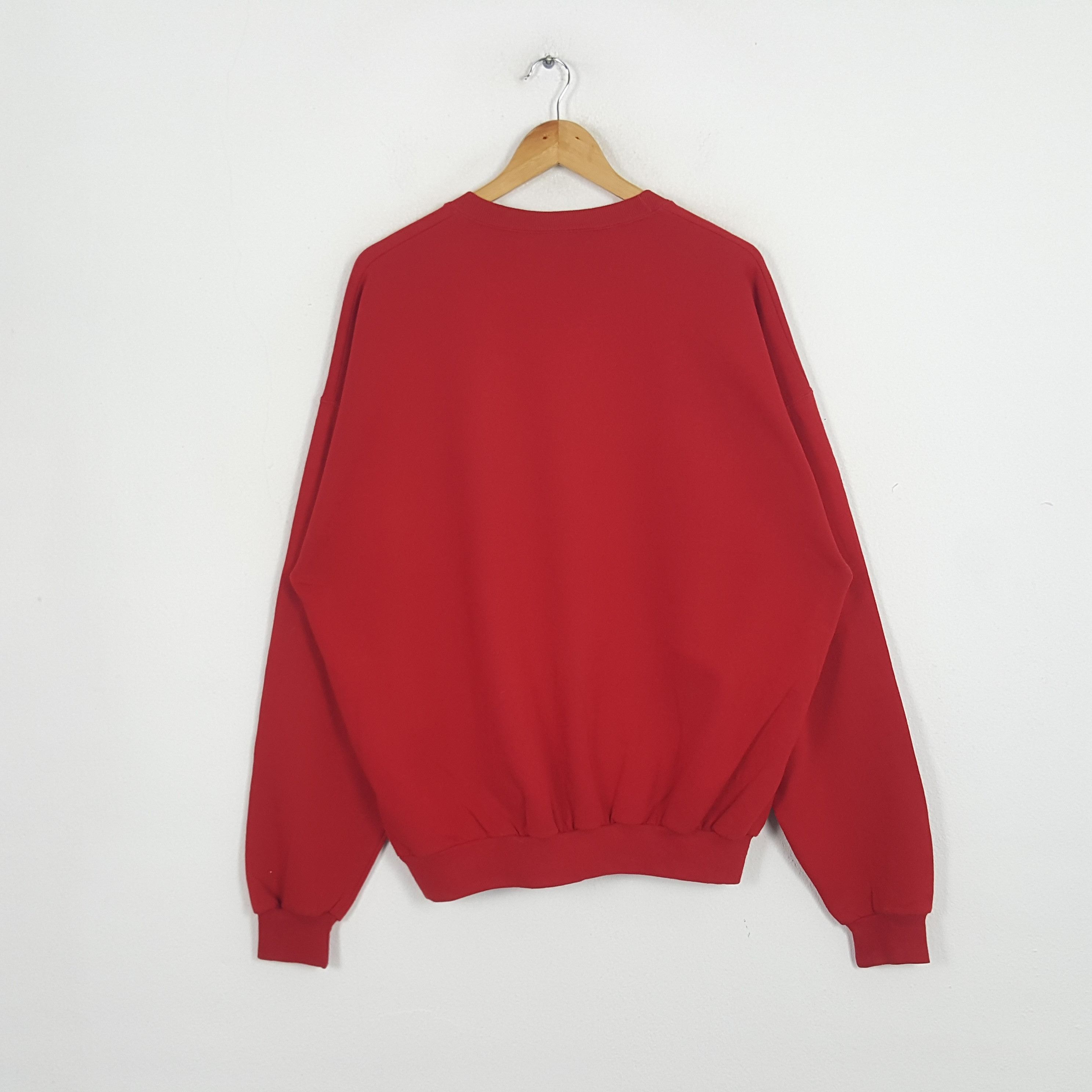 NBA × Vintage Vintage Hiland Hawks Basketball NBA Promo Sweatshirt Size US XL / EU 56 / 4 - 3 Thumbnail