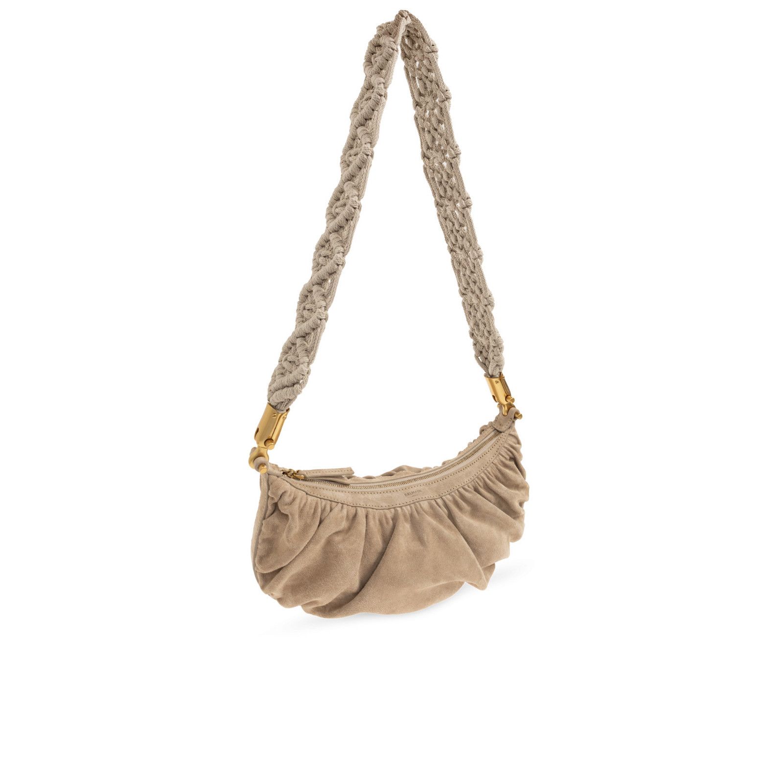 Balmain BALMAIN Ebene Beige Shoulder Bag New & Authentic Size ONE SIZE - 3 Thumbnail