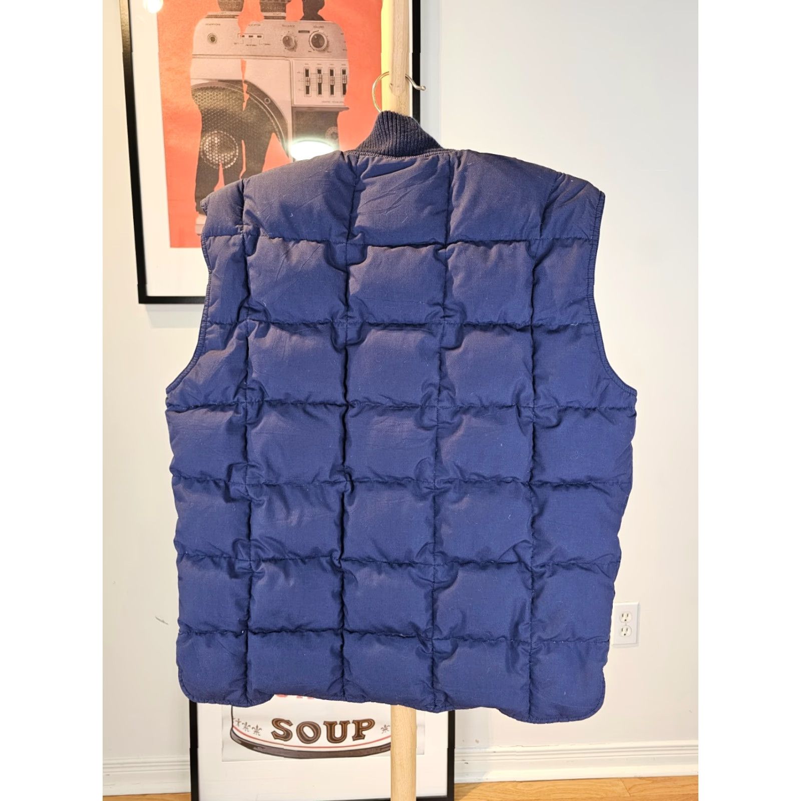 Eddie Bauer VINTAGE Eddie Bauer DOWN VEST BLUE SZ MEDIUM Vest Men M Blue Down Eddie Bauer Puffer Jacket 90s Mens Size US M / EU 48-50 / 2 - 4 Thumbnail