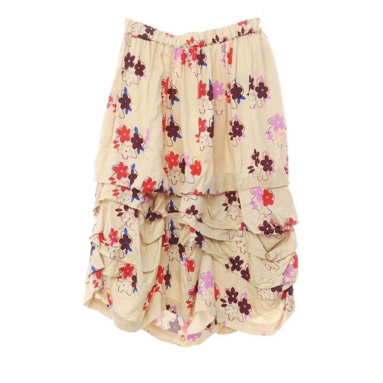 Comme Des Garcons Main line floral skirt 2506-Nextarrow