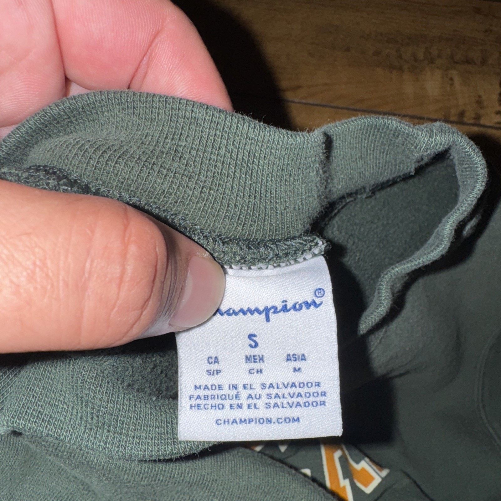 Champion × Vintage Champion Crewneck Sweater Green Small University Of La Verne Size US S / EU 44-46 / 1 - 3 Thumbnail