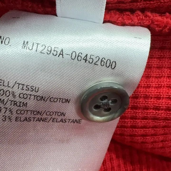 Thom Browne Thom Browne Red Cotton Short Sleeve T-Shirt -2507 Size US M / EU 48-50 / 2 - 8 Thumbnail