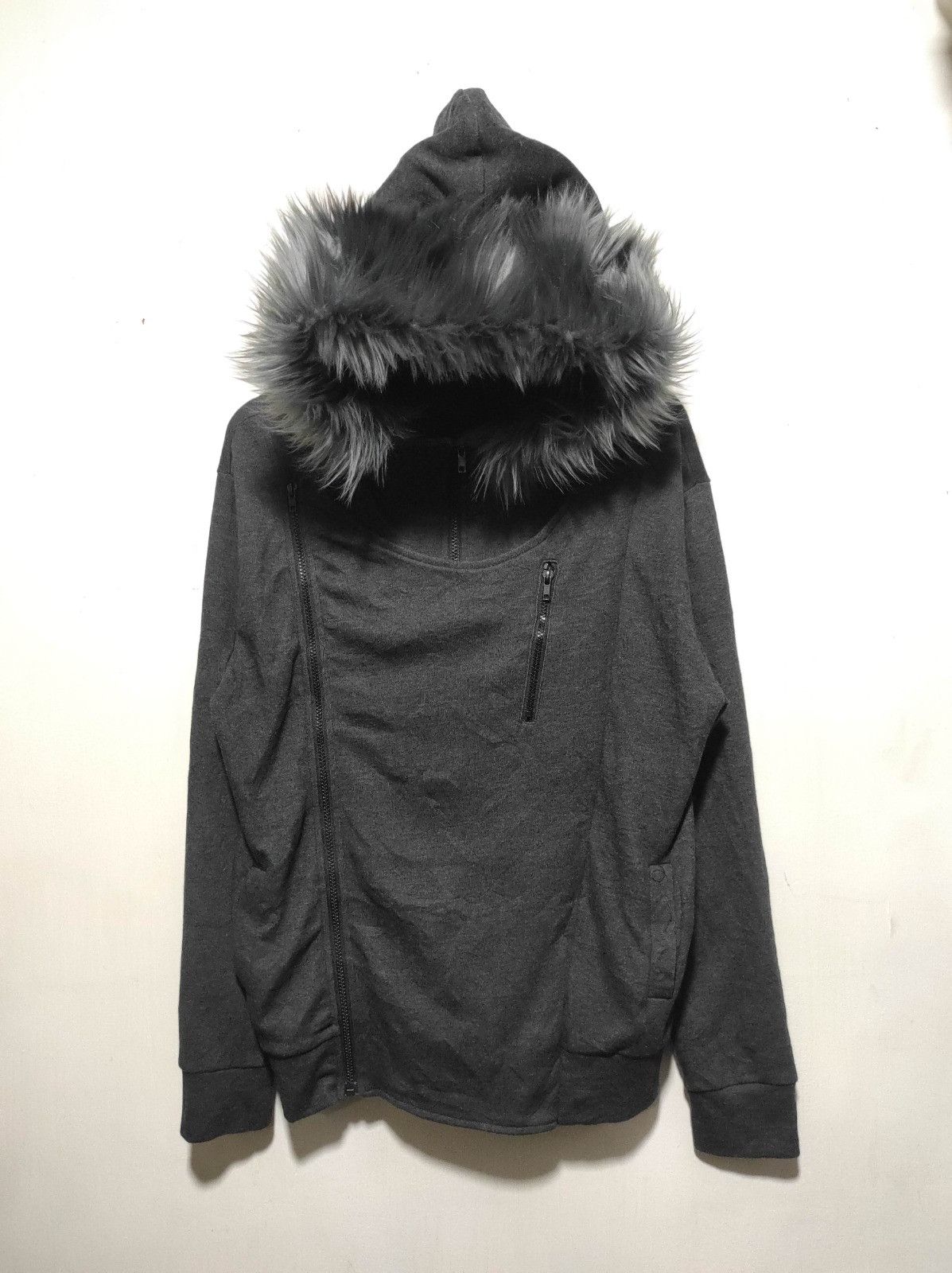 Other Soho Asymmetrical zip fur hoodie ifsix LGB style Size US M / EU 48-50 / 2 - 2 Thumbnail