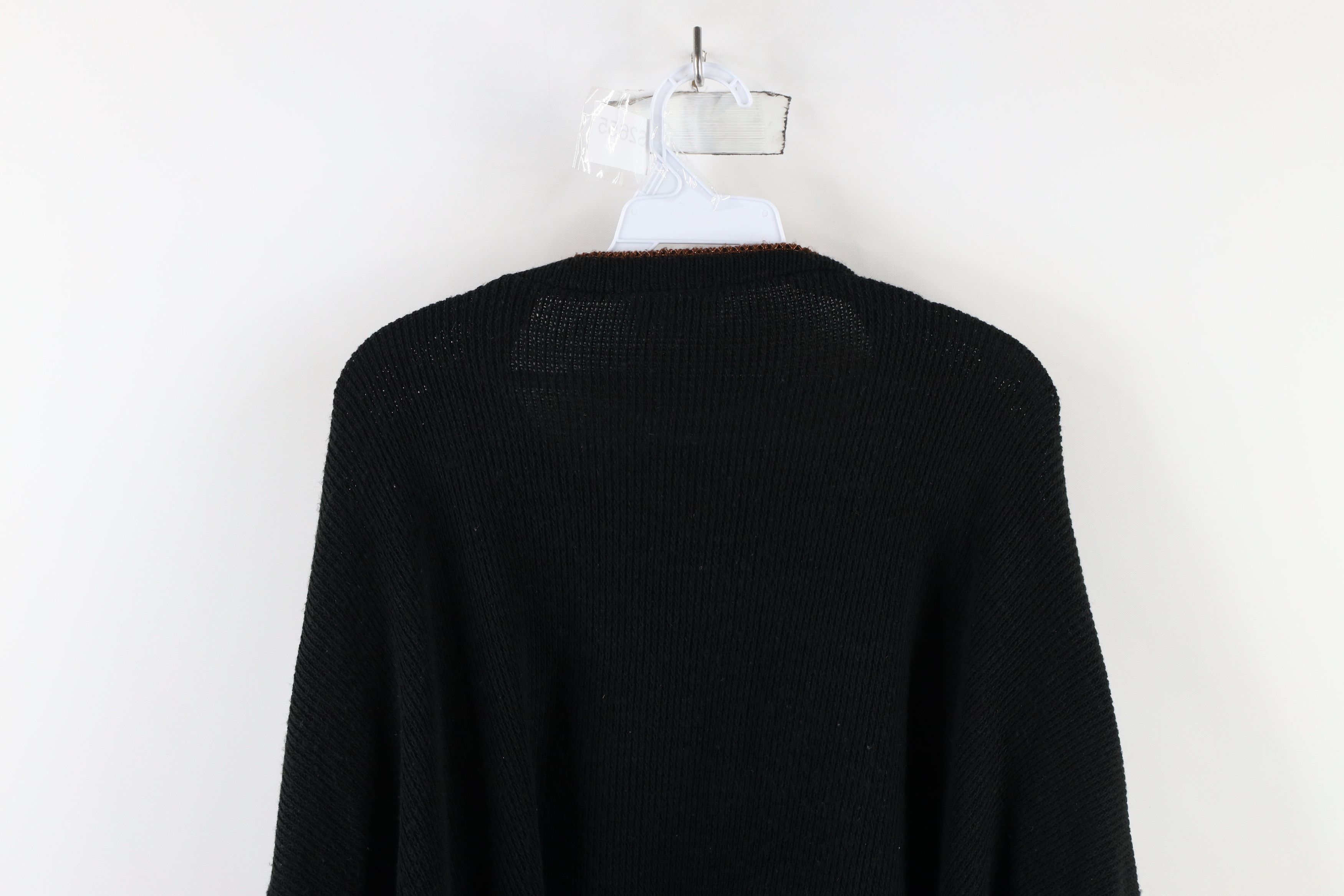 Vintage Vintage 90s Streetwear Cheetah Print Knit Sweater USA Size 3XL / US 20-22 - 13 Thumbnail