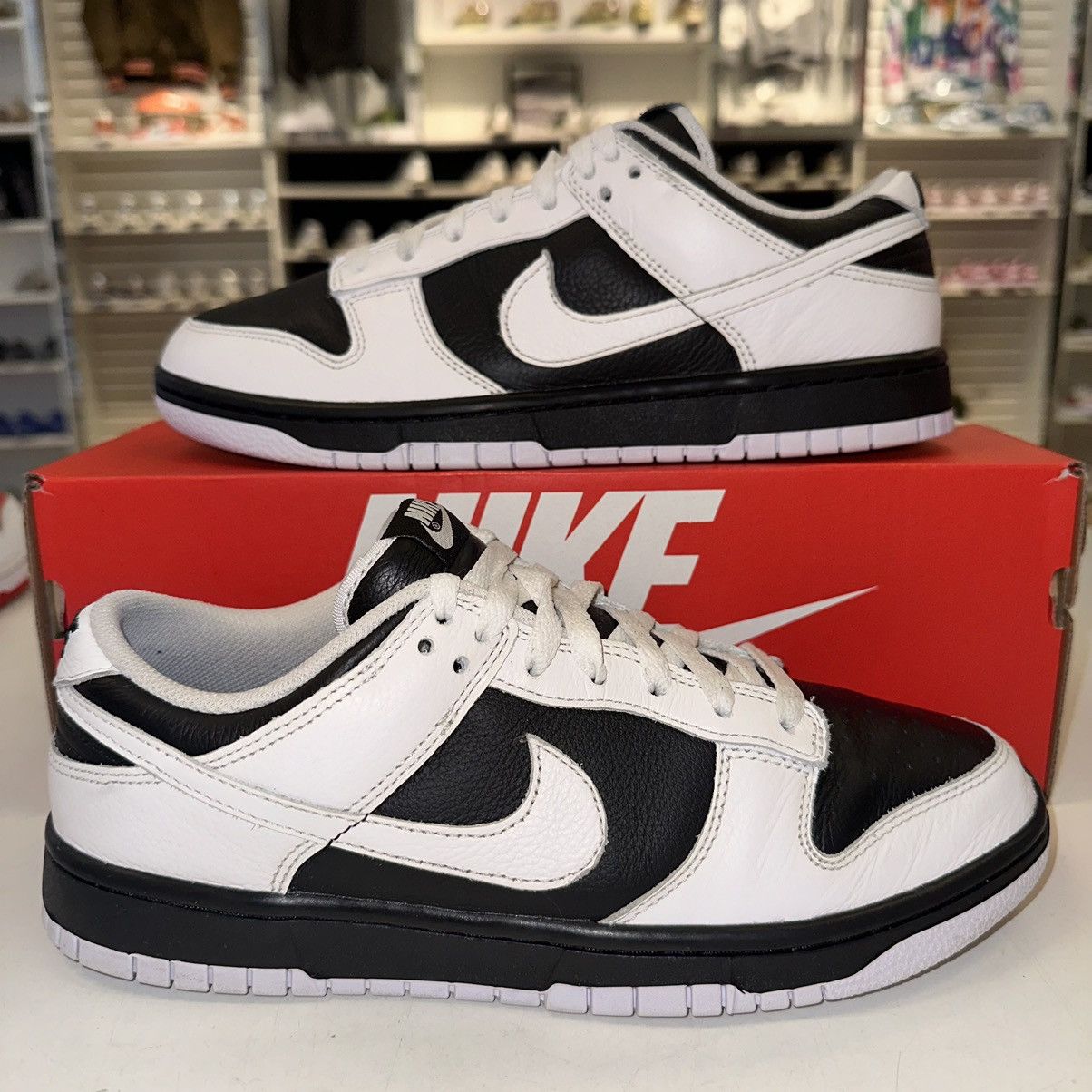 Nike Size 9 - Nike Dunk Low Reverse Panda Size US 9 / EU 42 - 1 Thumbnail