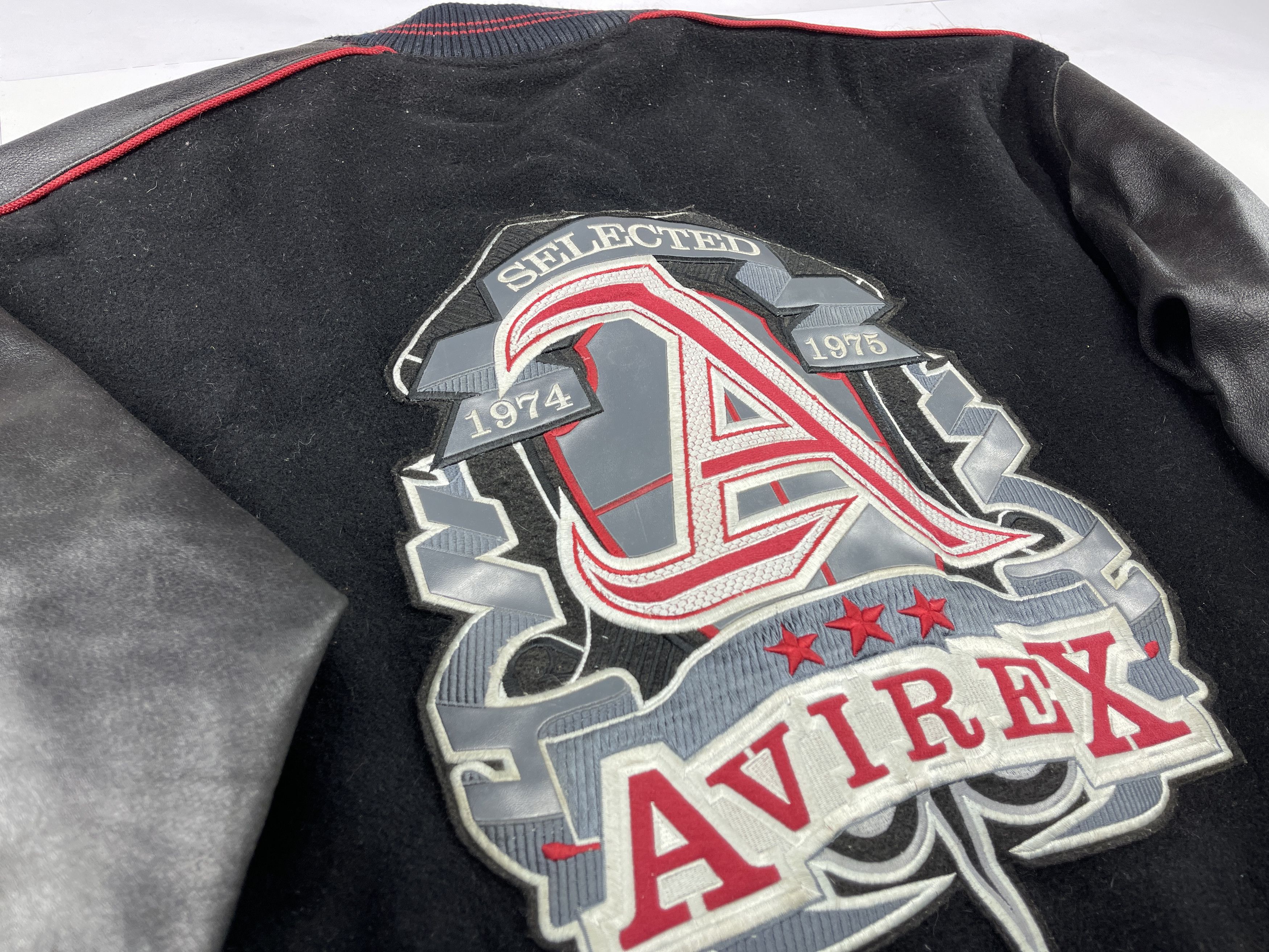 Avirex AVIREX jacket, wool vintage 90s hip hop 1990s hip hop XL Size US XL / EU 56 / 4 - 6 Thumbnail