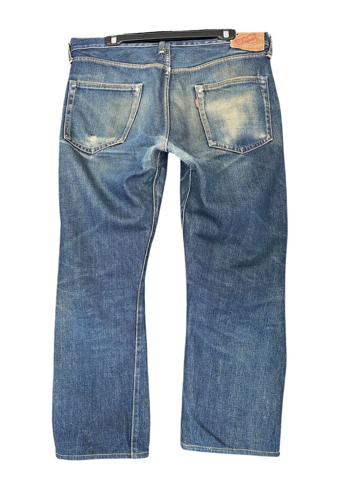 Denime Vintage🔥DENIME Selvage Aging Redline Jean W36 Size US 36 / EU 52 - 6 Thumbnail