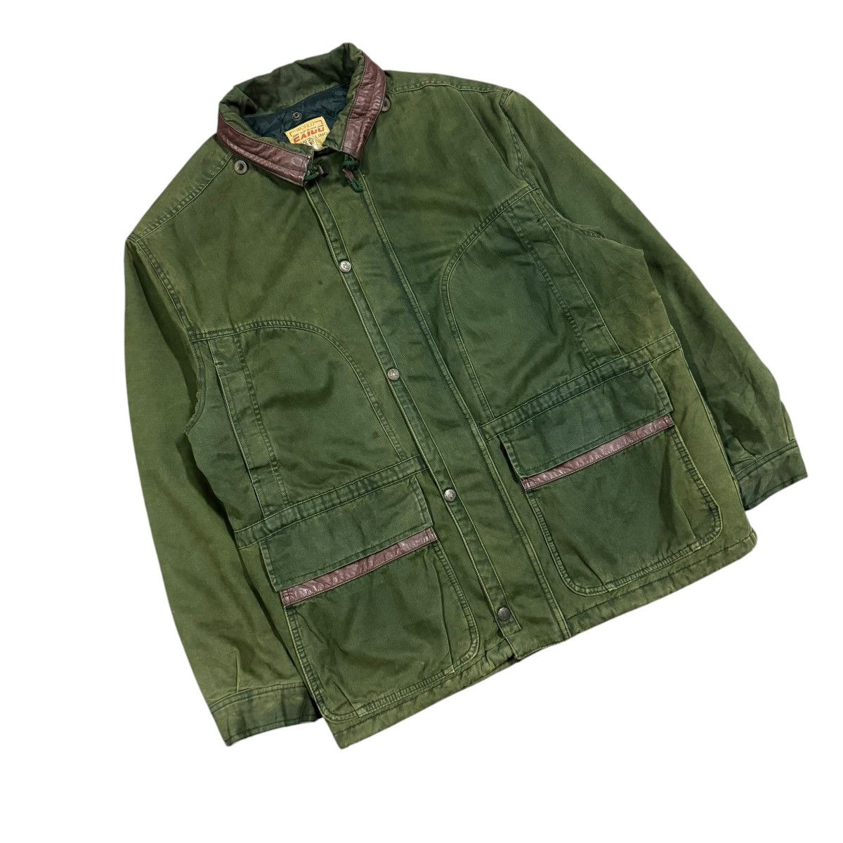 Vintage Vtg🔥80’s World Exigo Traveling Barn Cotton Padded Jacket Size US XL / EU 56 / 4 - 6 Thumbnail