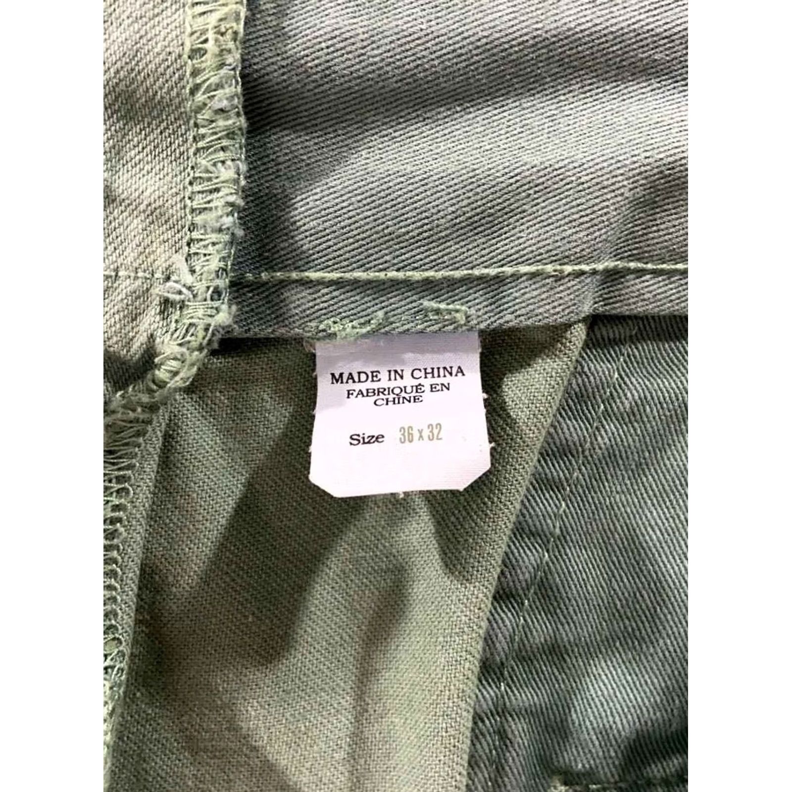 Ralph Lauren RRL Ralph Lauren Green Cotton Pants Size 36x32 Casual Used Size US 36 / EU 52 - 5 Thumbnail