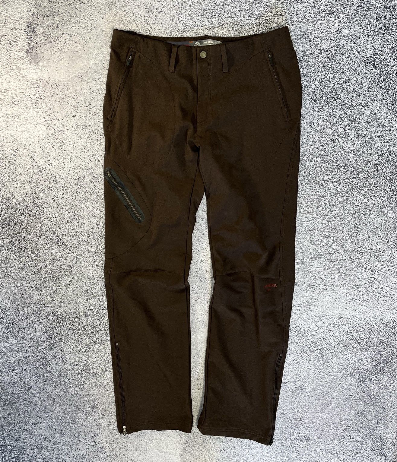 Nike ACG Nike ACG Womens Hiking Pants Brown Technical Cargo US10 GB12 Size 32" / US 10 / IT 46 - 1 Thumbnail