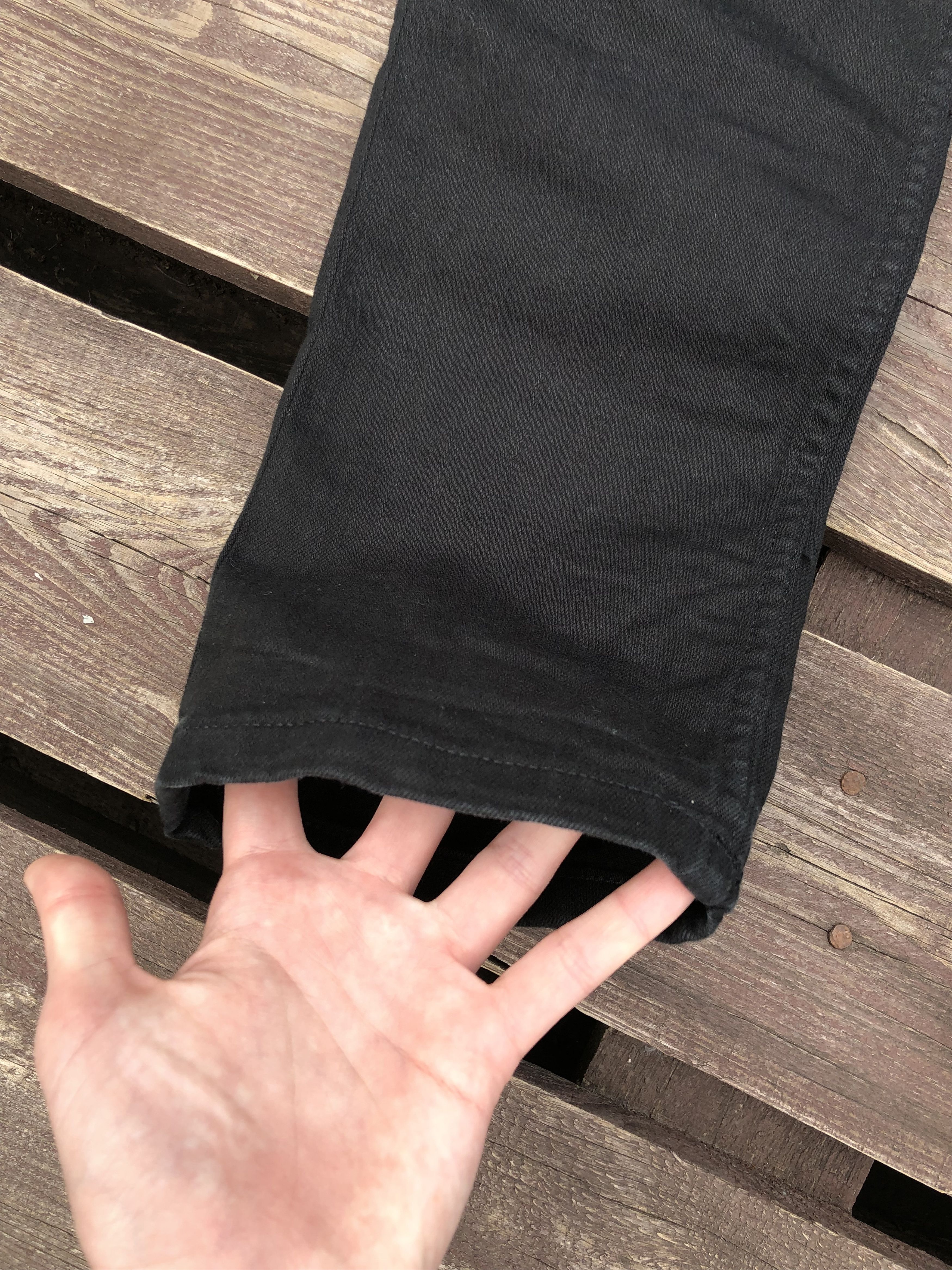 Acne Studios Acne Studios Vintage Flex Wet Black Jeans Size W30 L32 Size 30" / US 8 / IT 44 - 15 Thumbnail