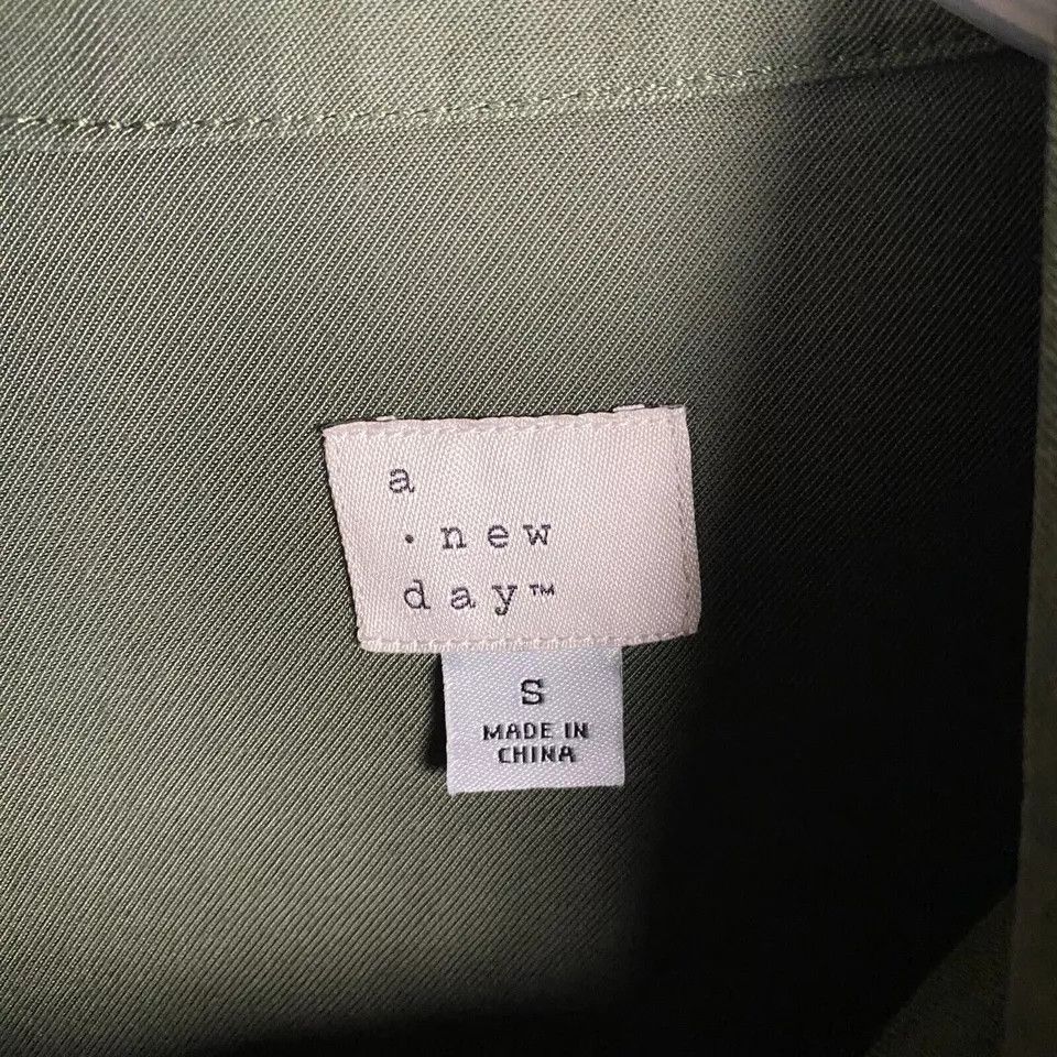 Other A New Day Military Jacket Women's Small Full Zip Green S Size S / US 4 / IT 40 - 4 Thumbnail