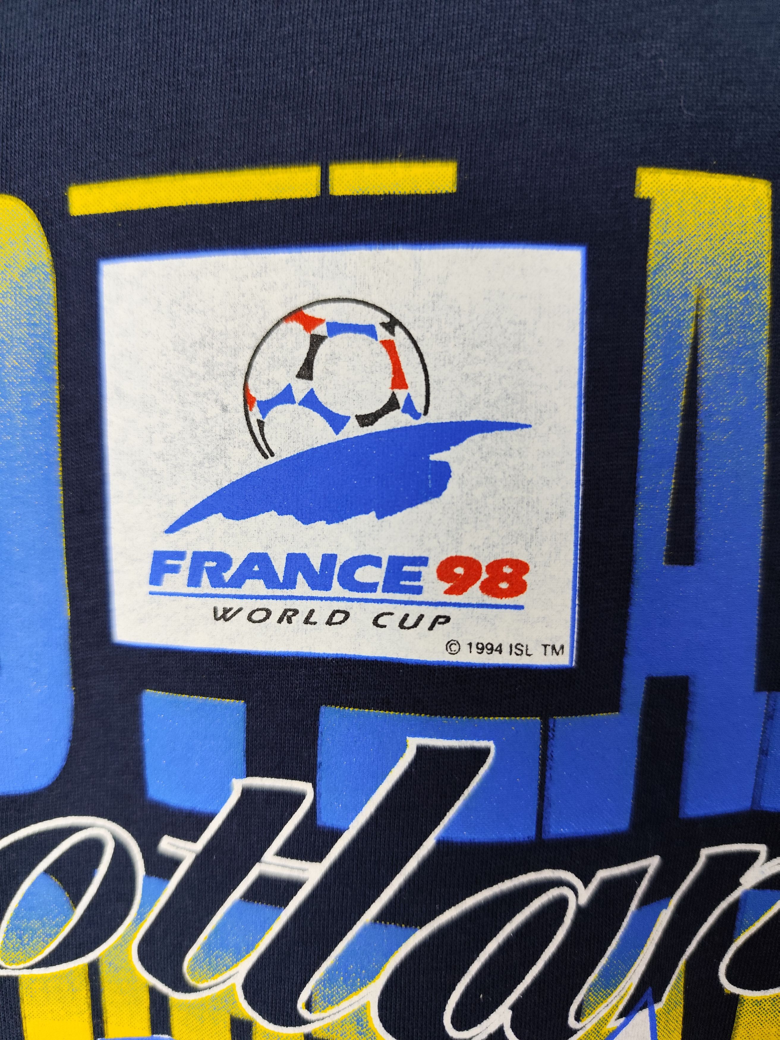Vintage Vintage 1998 France World Cup Scotland Team t shirt Size US L / EU 52-54 / 3 - 3 Thumbnail