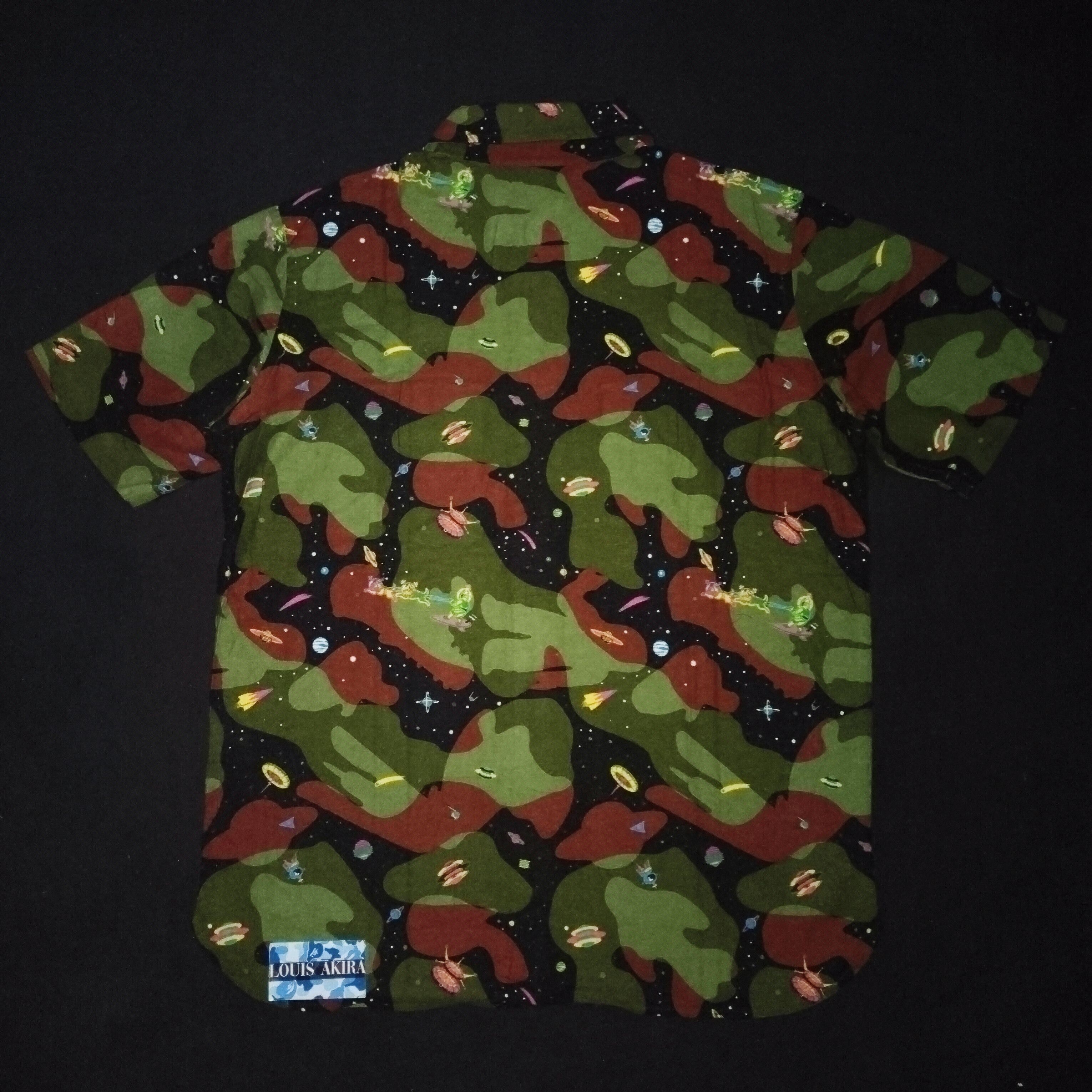 Billionaire Boys Club Billionaire Boys Club UFO Running Dog Camo Button Up Size US M / EU 48-50 / 2 - 5 Thumbnail