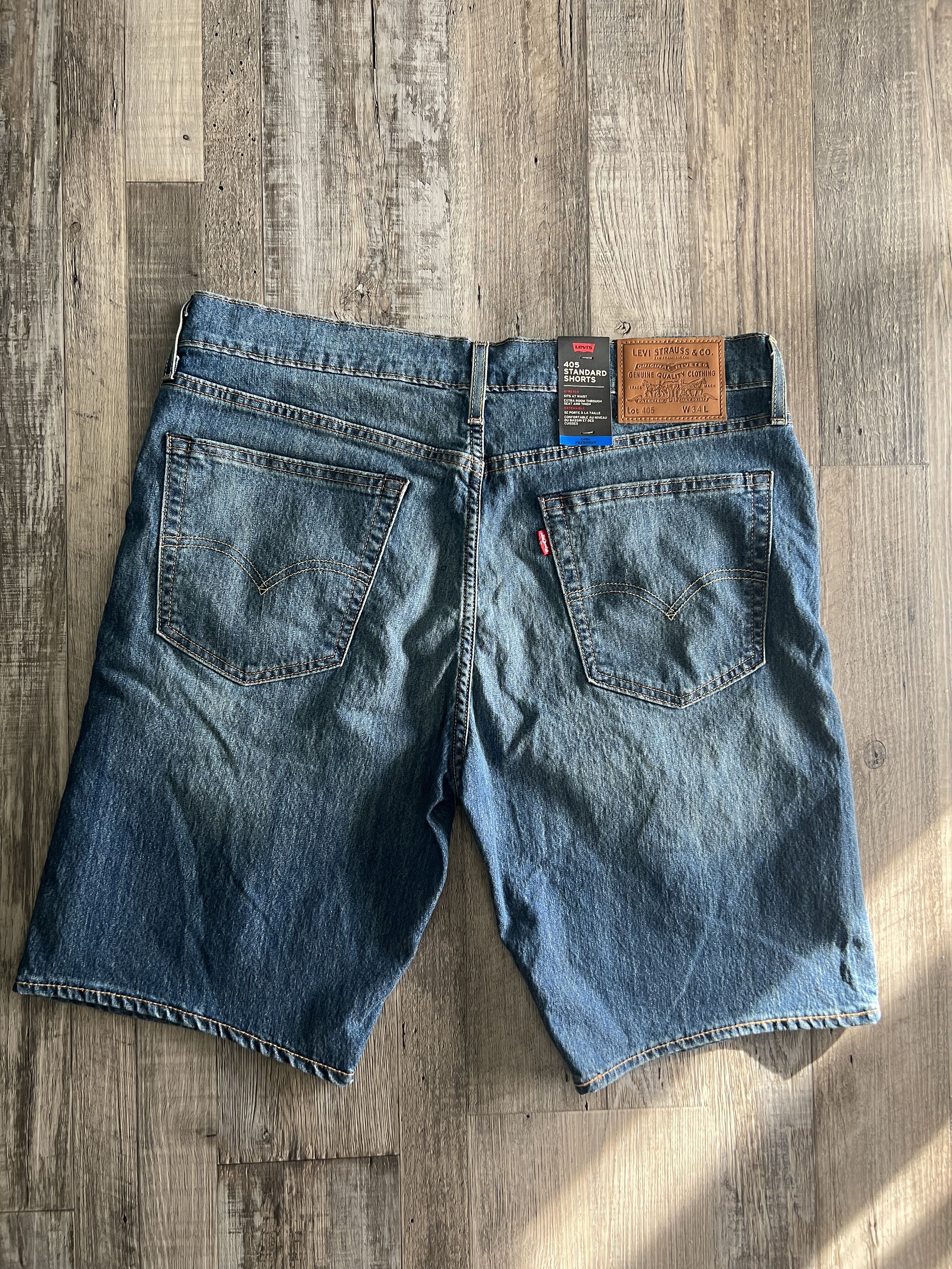 Levi's Levis Beruda Denim Shorts Size US 34 / EU 50 - 2 Thumbnail