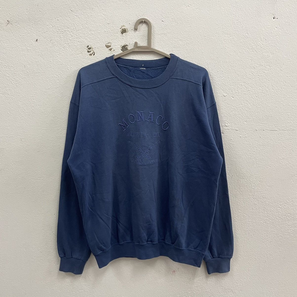 Vintage 🔥Vintage Monaco Monte Carlo Embroidered Sweatshirts Size US M / EU 48-50 / 2 - 1 Thumbnail