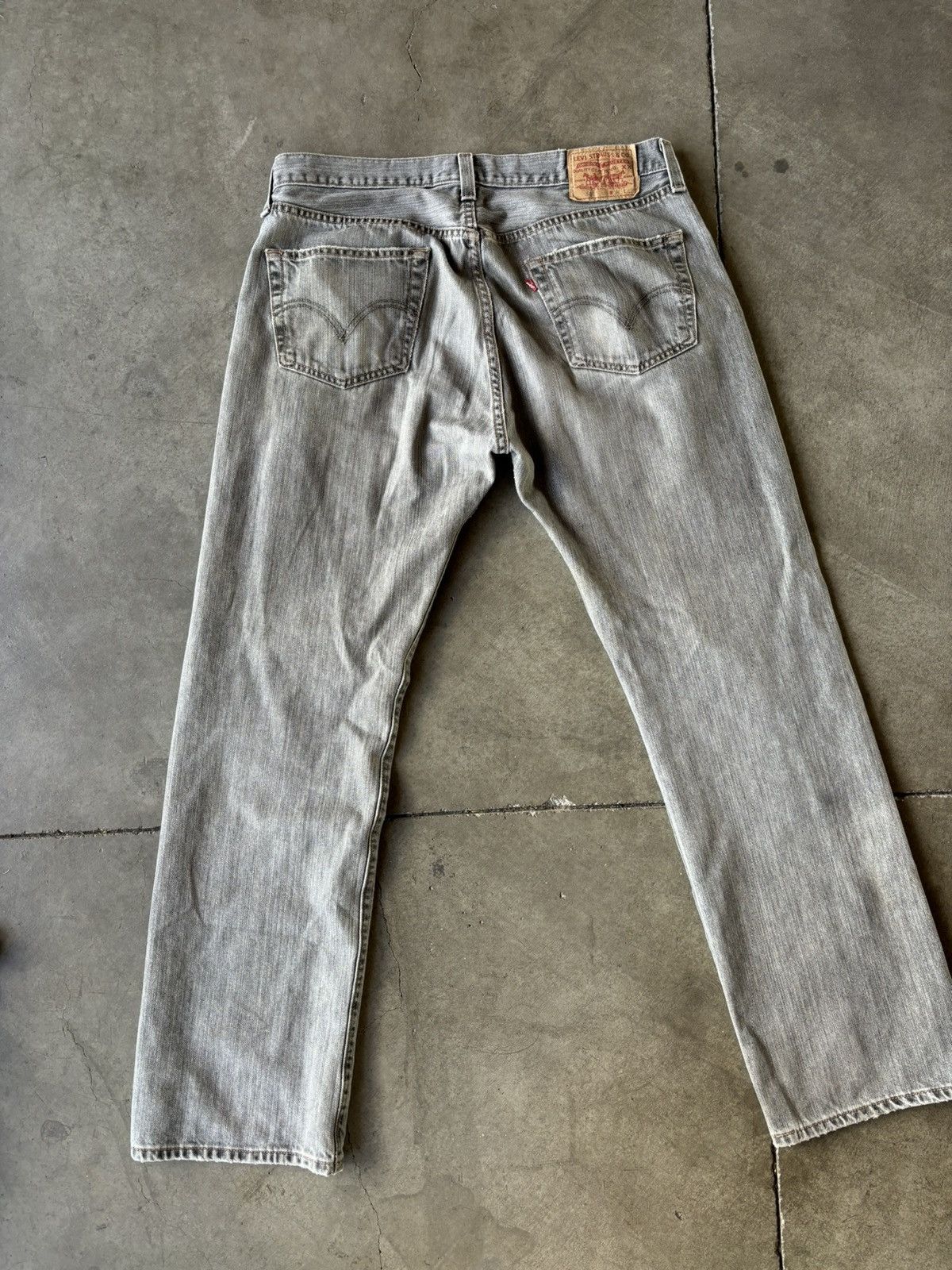 Levi's × Levi's Vintage Clothing Grey vintage 501’s Size US 34 / EU 50 - 2 Thumbnail