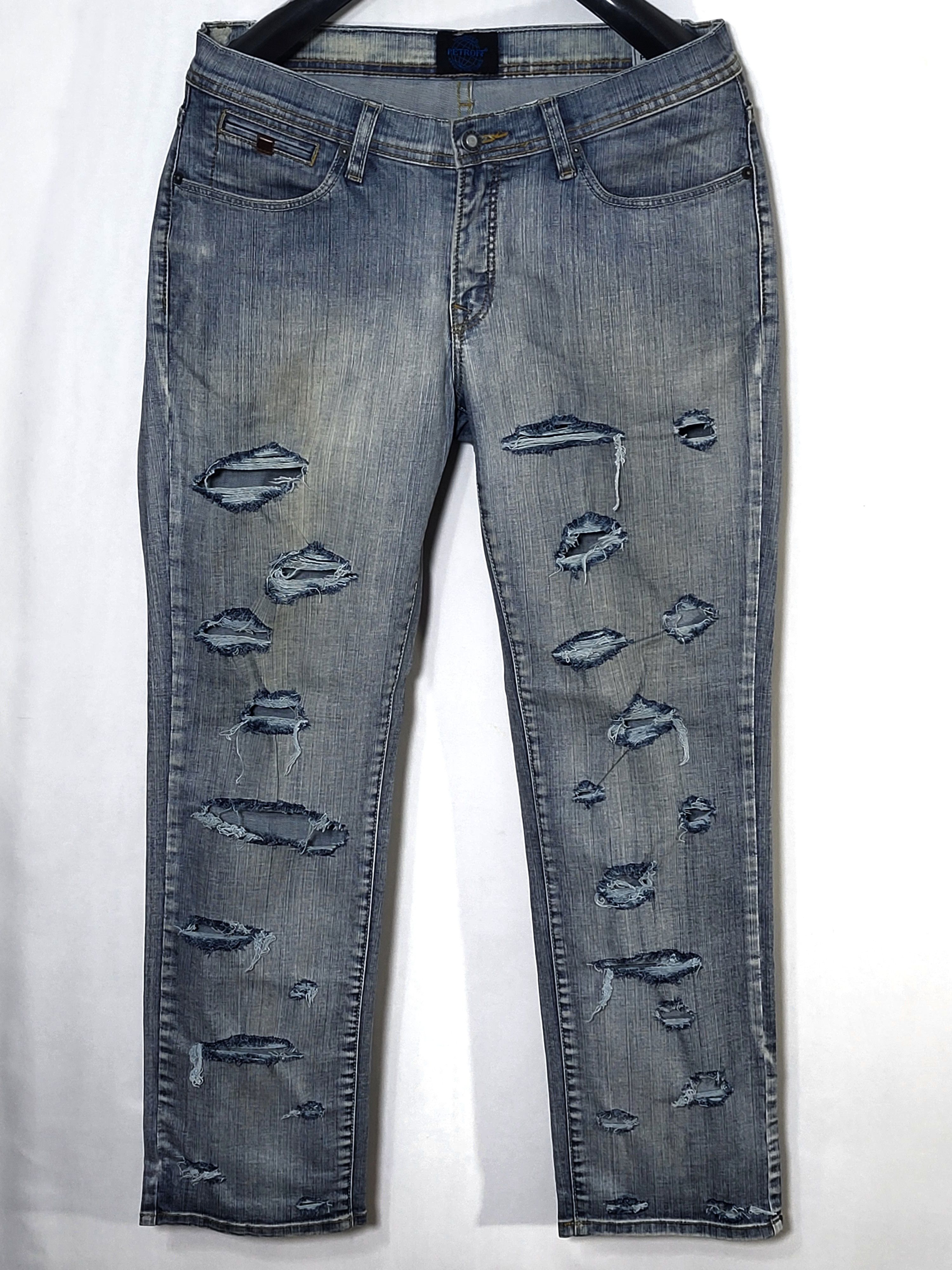 Other Vintage faded Petroff Jeans. Grunge Style Size US 33 - 1 Thumbnail
