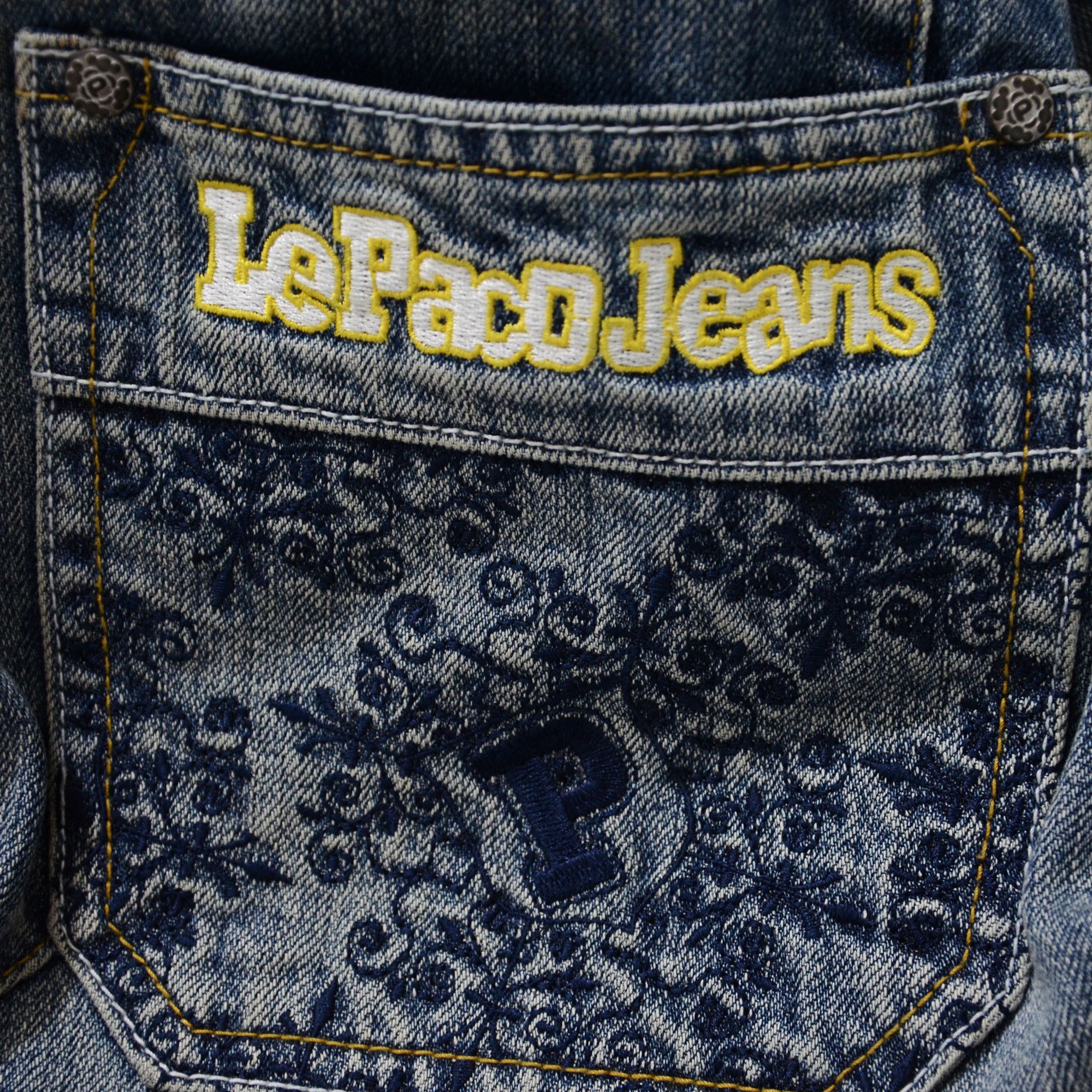 Other Le Paco Jeans Y2K Loose Fit Hiphop New York Streetwear Size US 30 / EU 46 - 13 Thumbnail