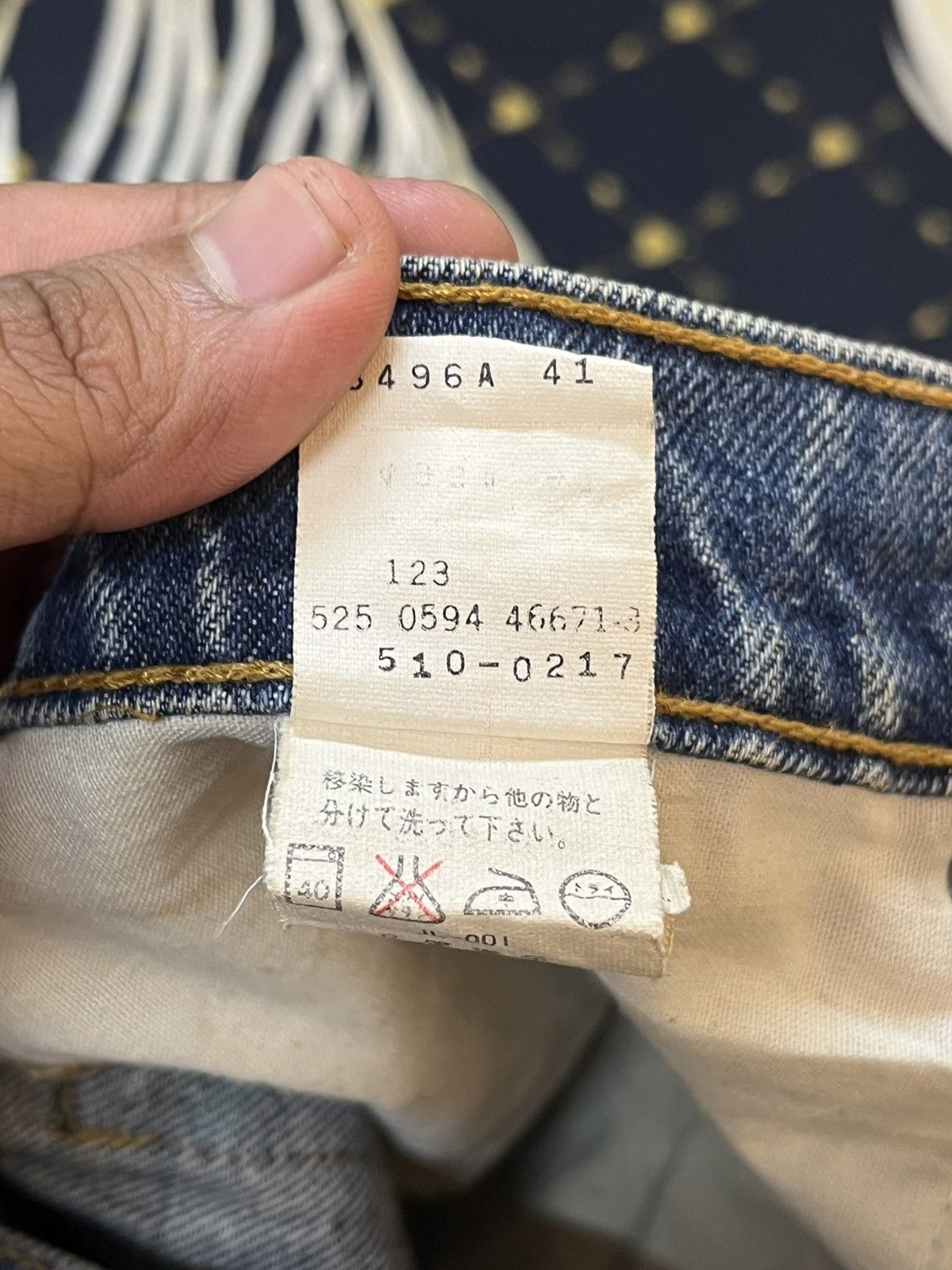 Levi's Vintage Levi’s 510-0217 Mudwash Distressed Denim Size US 31 - 11 Thumbnail