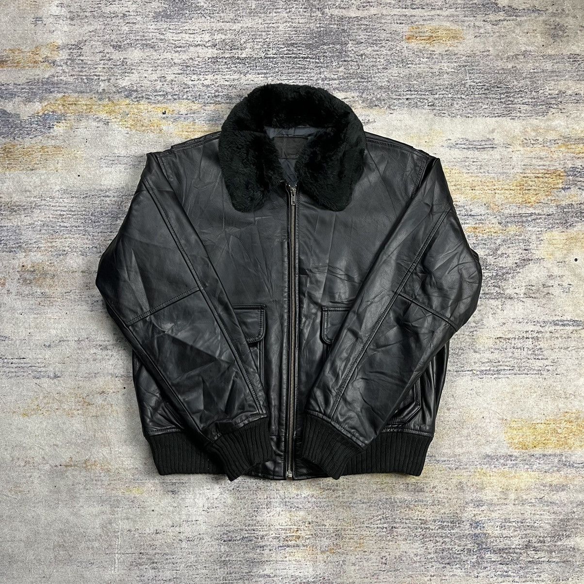 Other Liugoo leather horsehide G-1 flight jacket Size US L / EU 52-54 / 3 - 6 Thumbnail