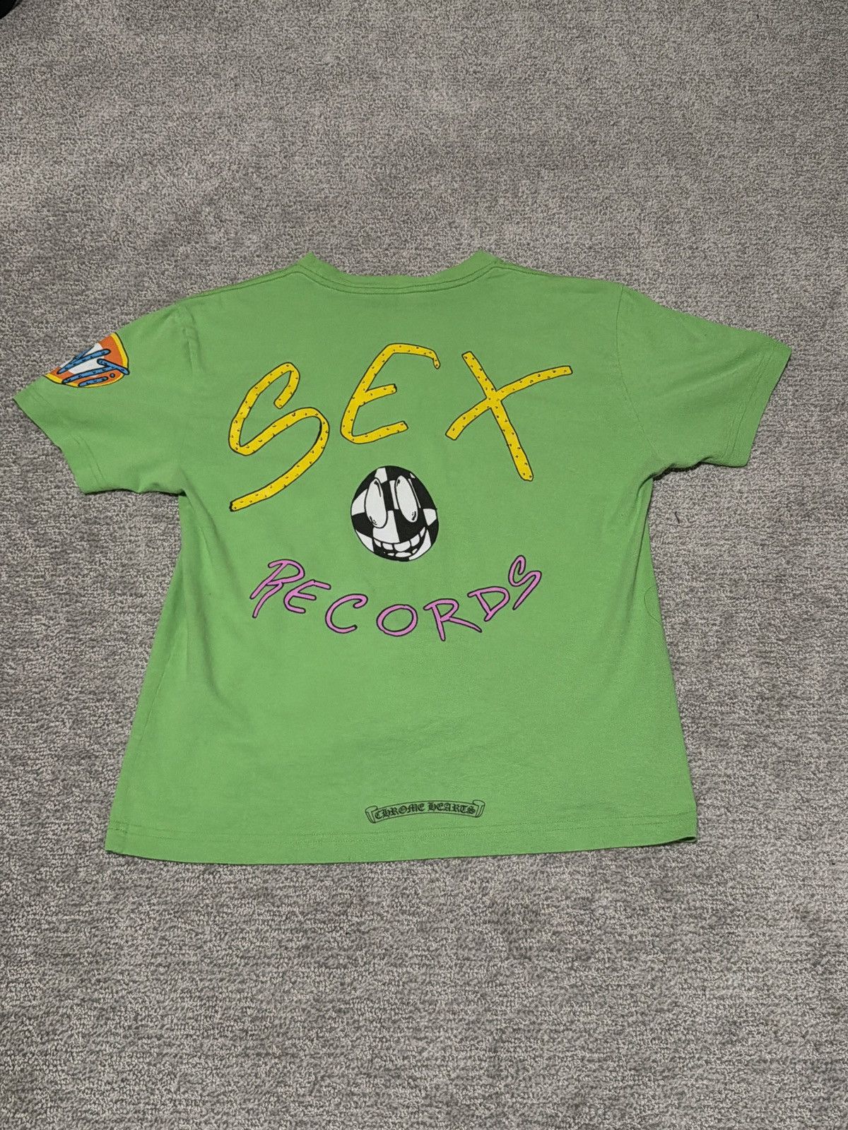 chrome hearts matty boy sex records shirt