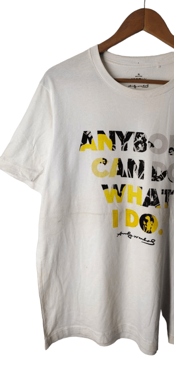 Andy Warhol ANDY WARHOL DO WHAT U DO POP ART TEE Size US XL / EU 56 / 4 - 4 Thumbnail