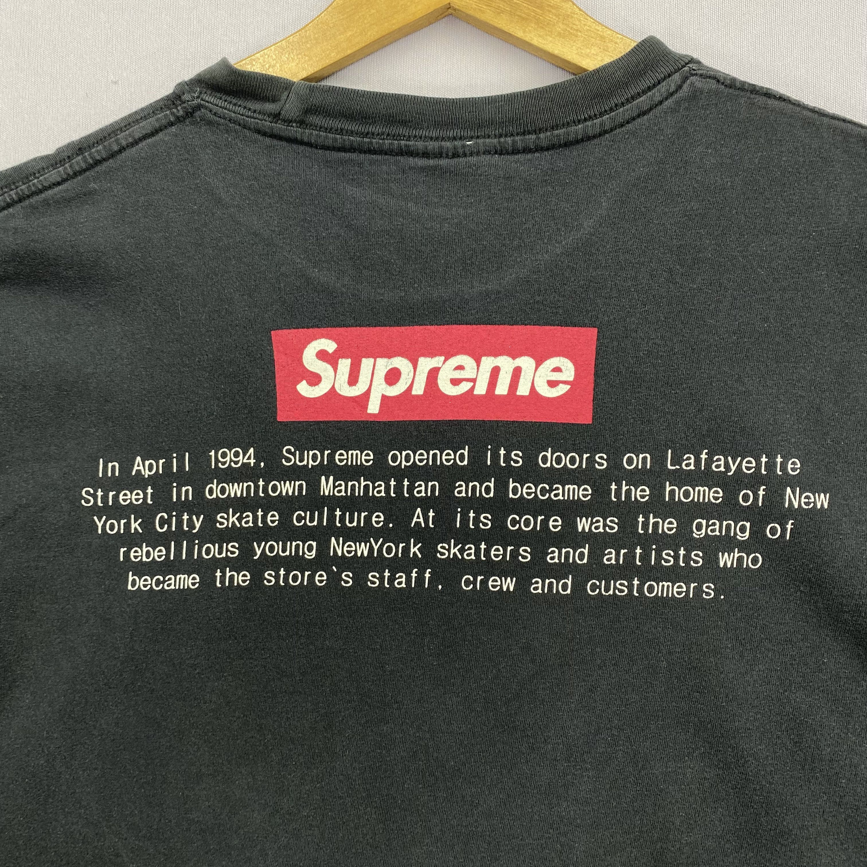 Japanese Brand Vintage 90s Supreme T-Shirt Supreme Box Crewneck Tee Size US M / EU 48-50 / 2 - 4 Thumbnail