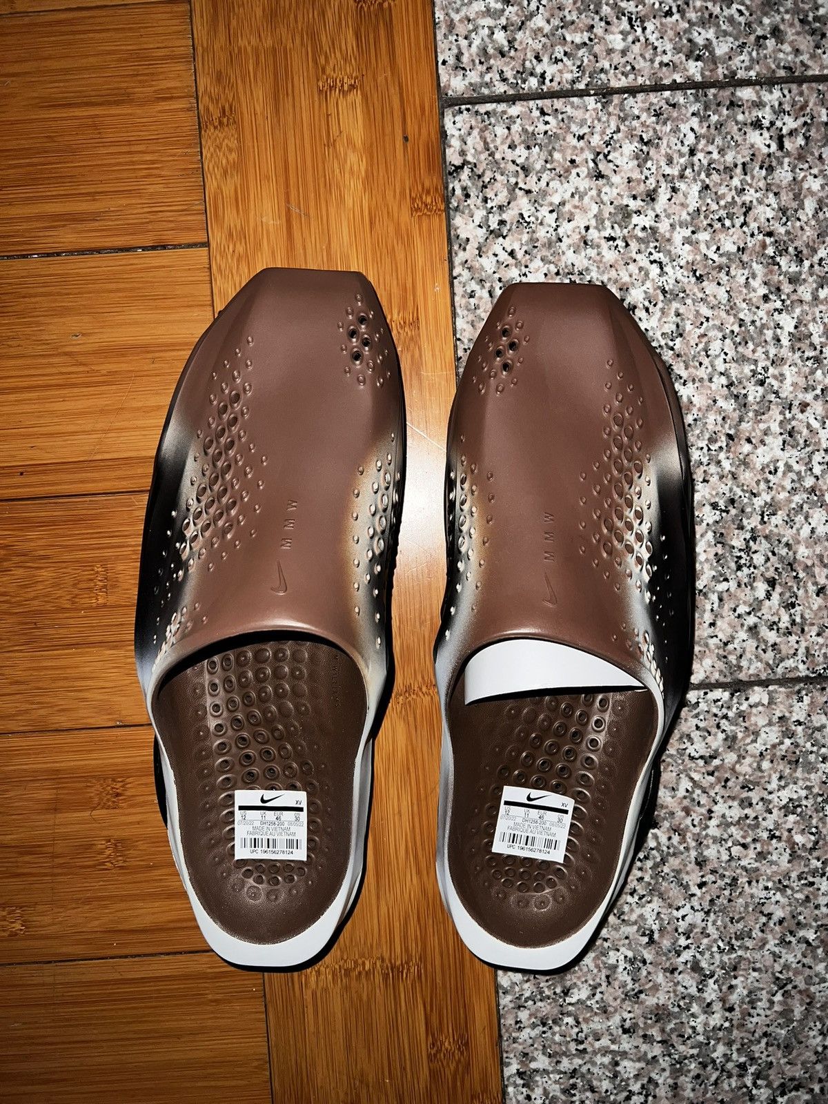 MMW × Nike Nike MMW Khaki slides Size US 12 / EU 45 - 2 Thumbnail
