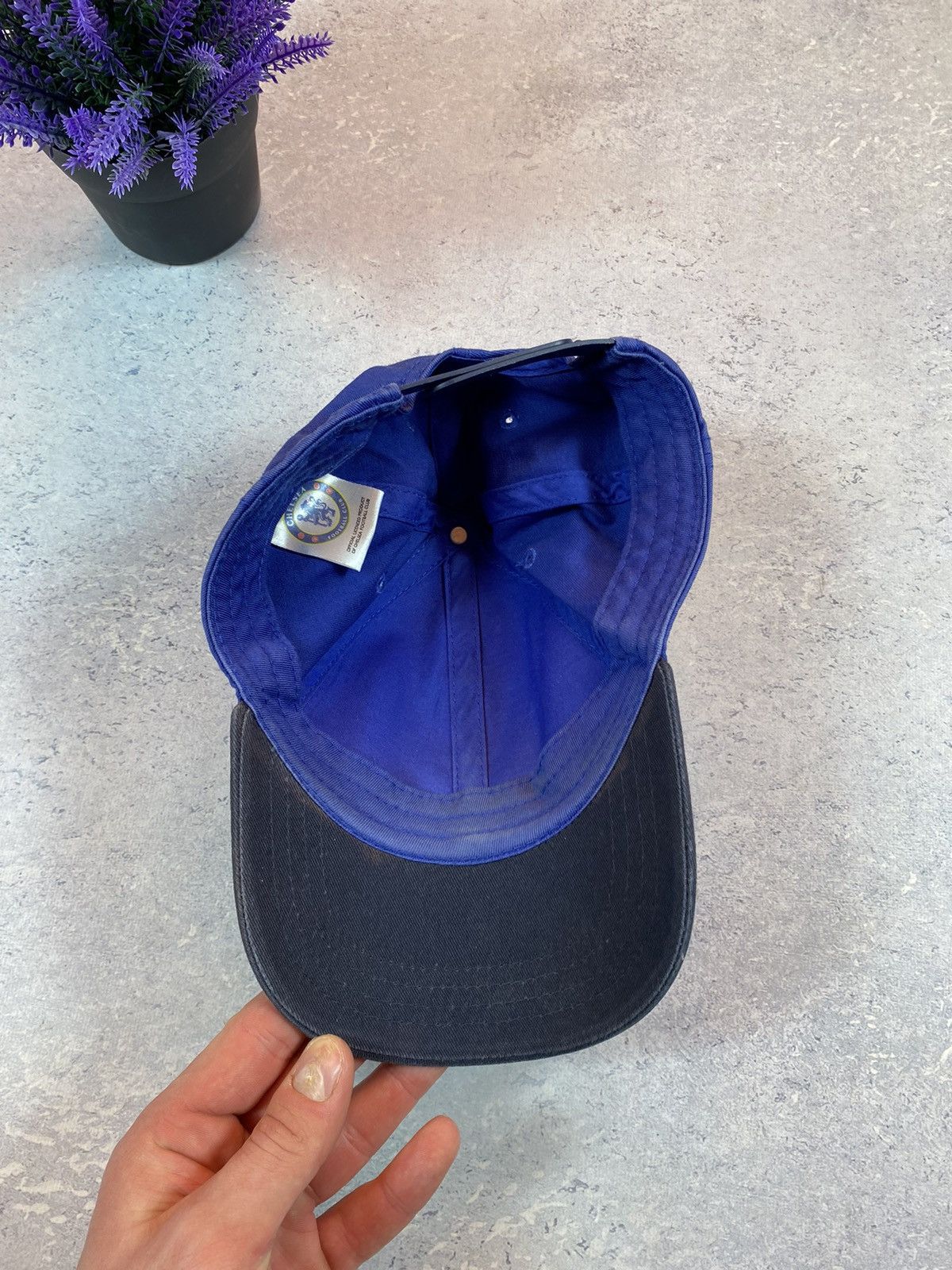 Chelsea Soccer × Designer Chelsea Junior Blue Cap Size ONE SIZE - 8 Thumbnail