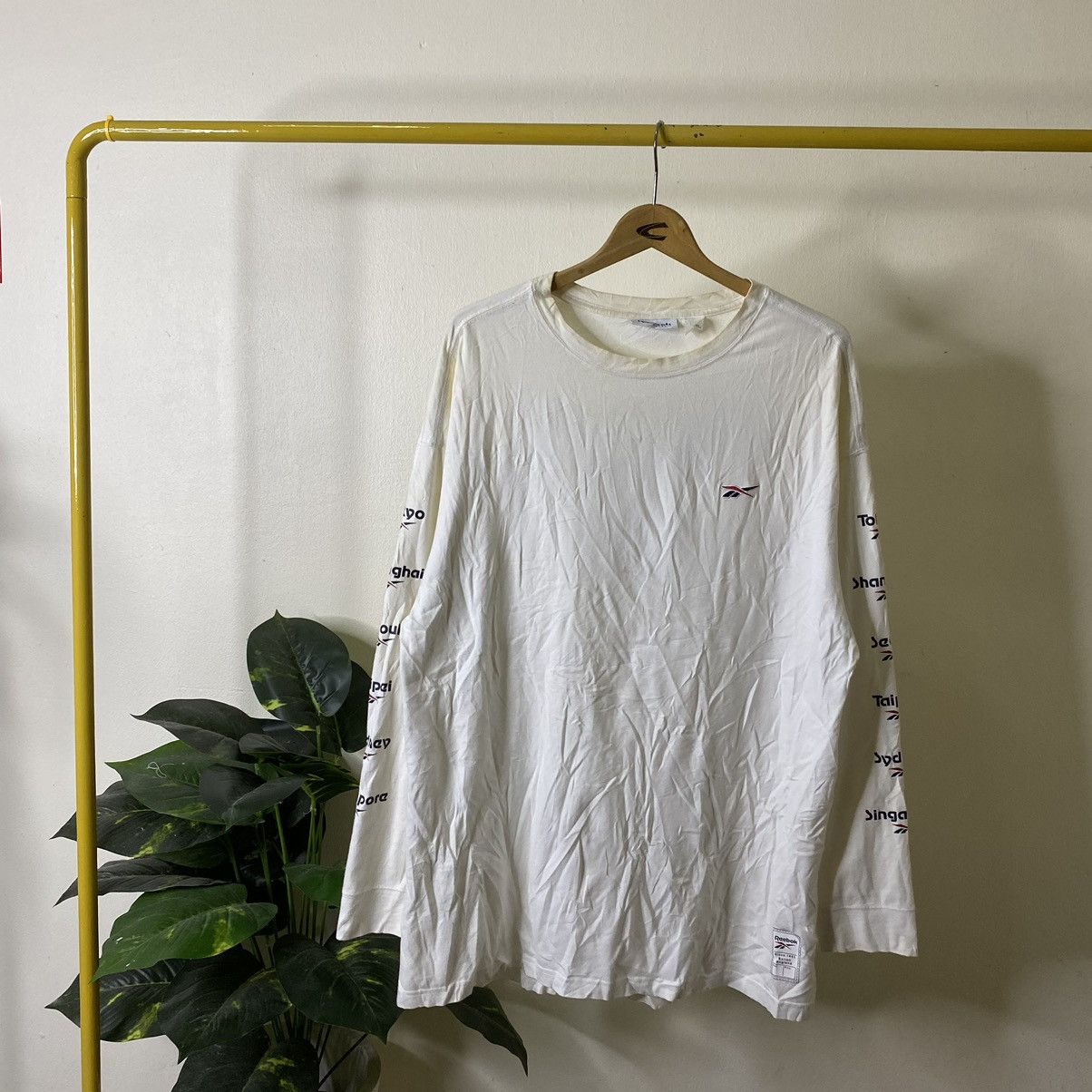 Reebok Y2K Reebok The Vector City Sportswear LS T Shirt Size US XL / EU 56 / 4 - 6 Thumbnail