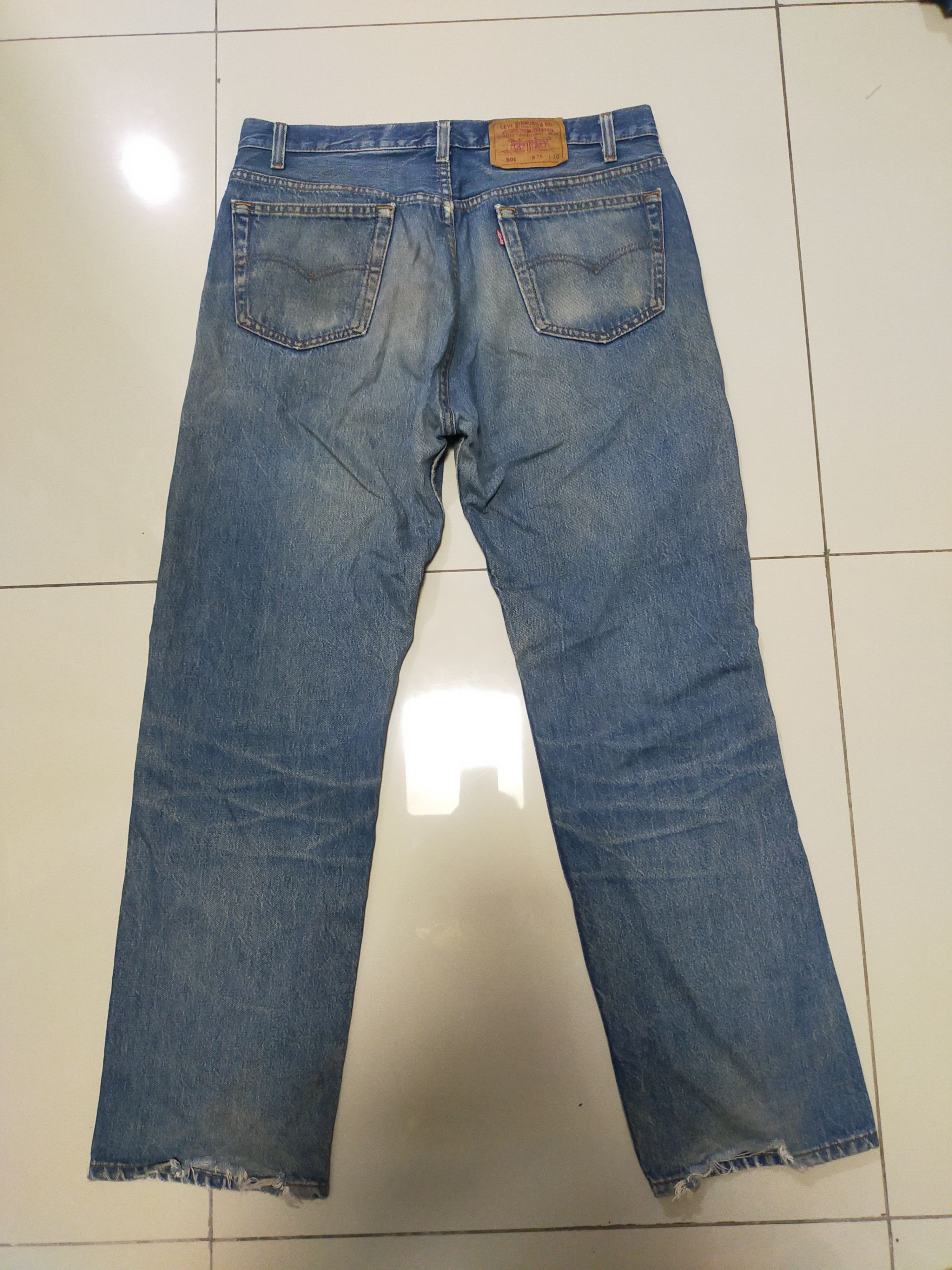 Levi's × Levi's Vintage Clothing VINTAGE 1980's / 1990's LEVIS 501 JEANS Size US 35 - 1 Thumbnail