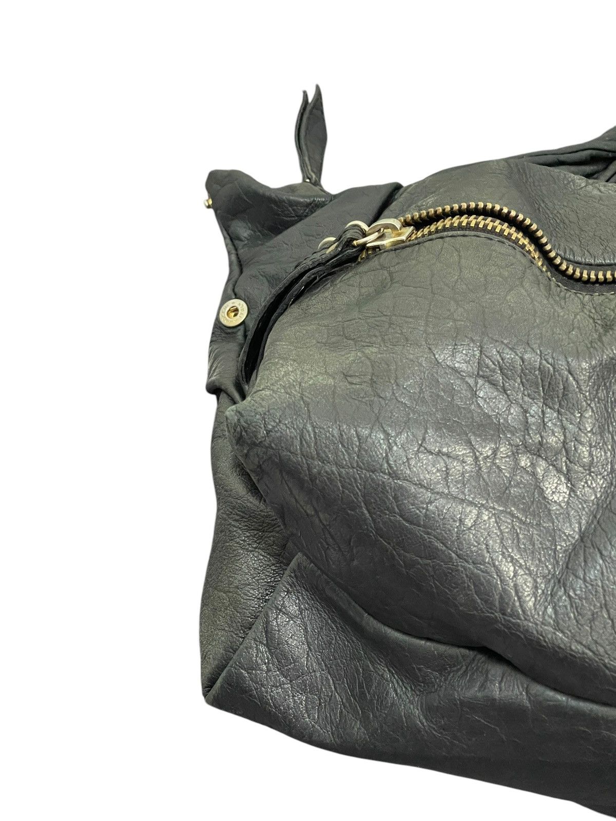Genuine Leather Full Leather Del Conte Italy Hand Shoulder Bag 1🟩5 Size ONE SIZE - 8 Thumbnail