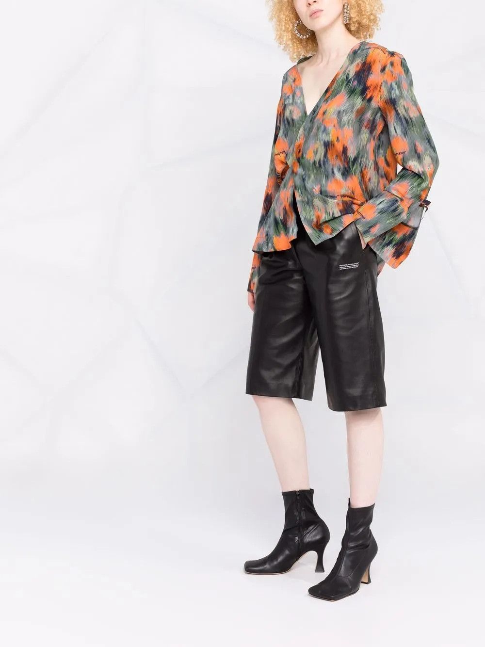 Off-White o1y1225 Patterned Shirt in Multicolor Size XS / US 0-2 / IT 36-38 - 3 Thumbnail