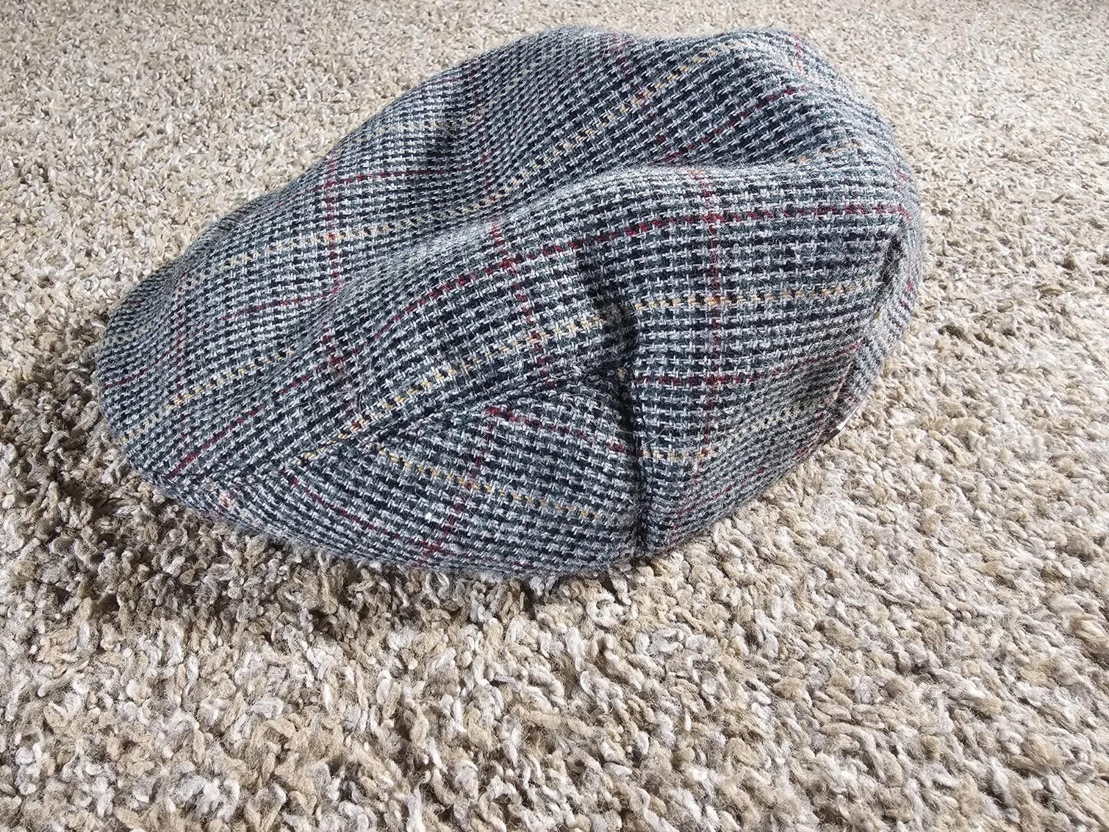 Brixton Brixton Hooligan Cap Newsboy 7 1/4 58cm Plaid Cabbie Wool Size ONE SIZE - 1 Thumbnail