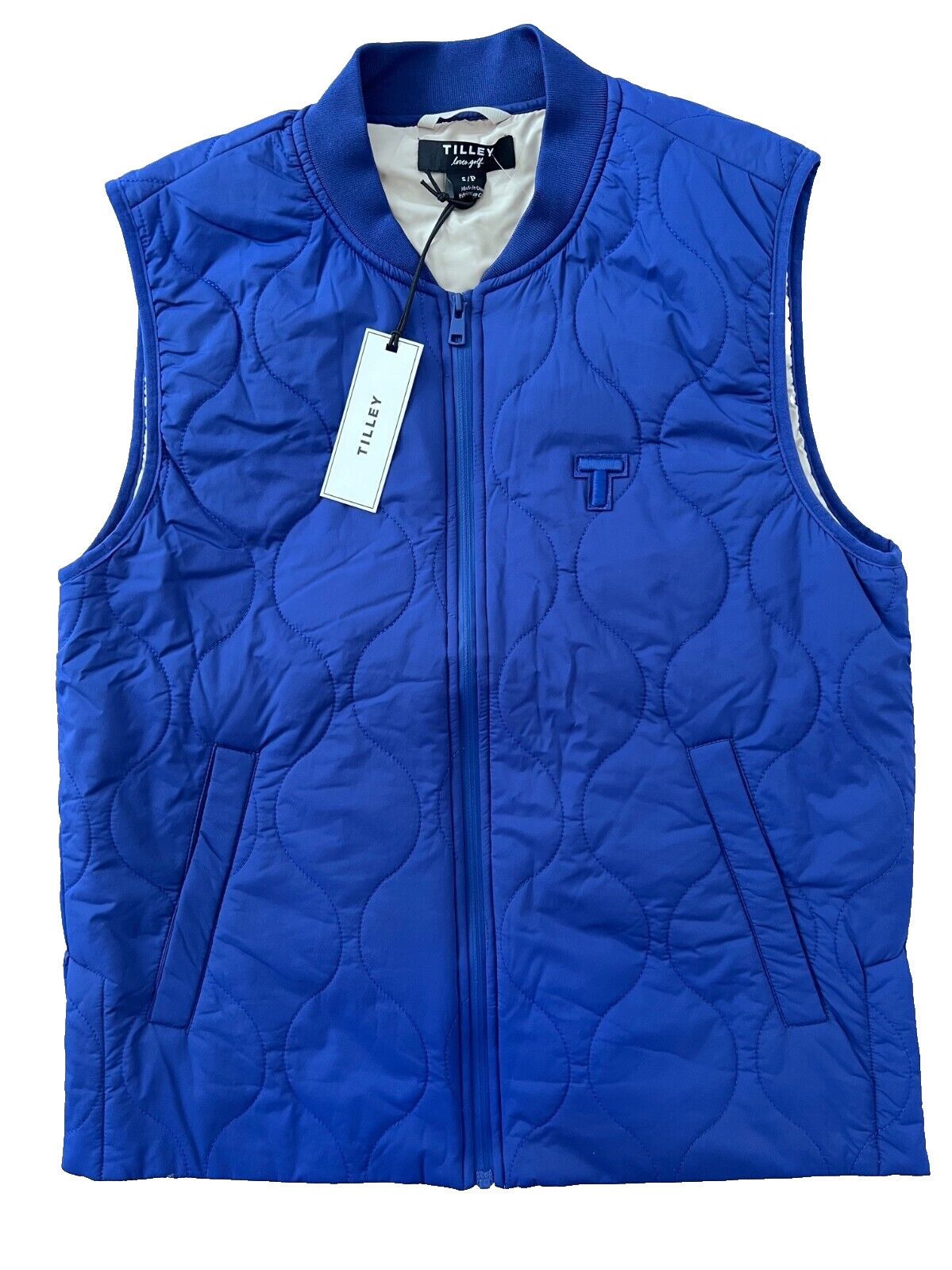 Tilley Tilley Quilt Coppin zip Golf Vest Gilet Blue ( S ) Size US S / EU 44-46 / 1 - 1 Thumbnail