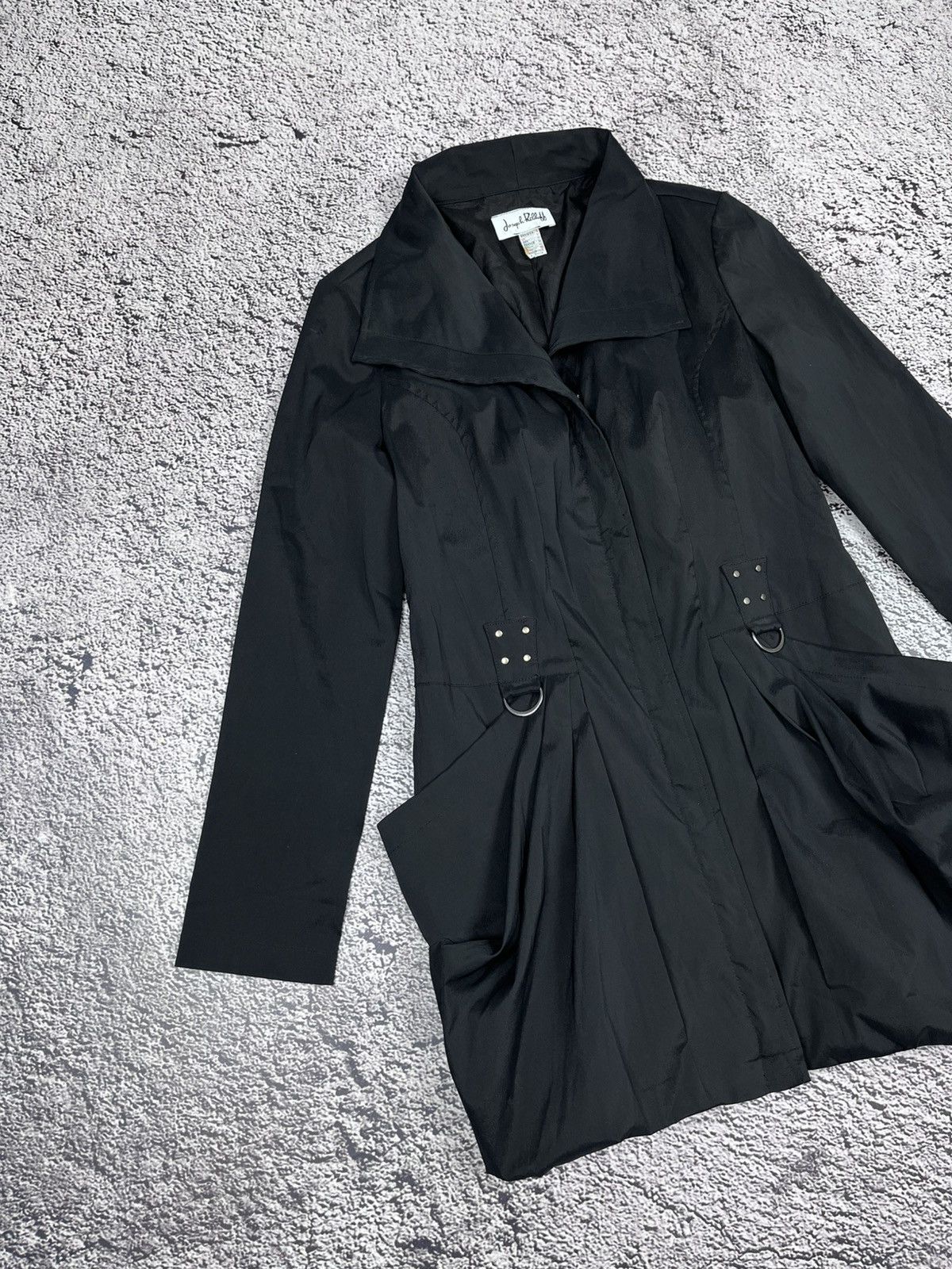 Joseph Ribkoff Vintage Joseph Ribkoff AvantGarde gothic trench coat Size M / US 6-8 / IT 42-44 - 2 Thumbnail