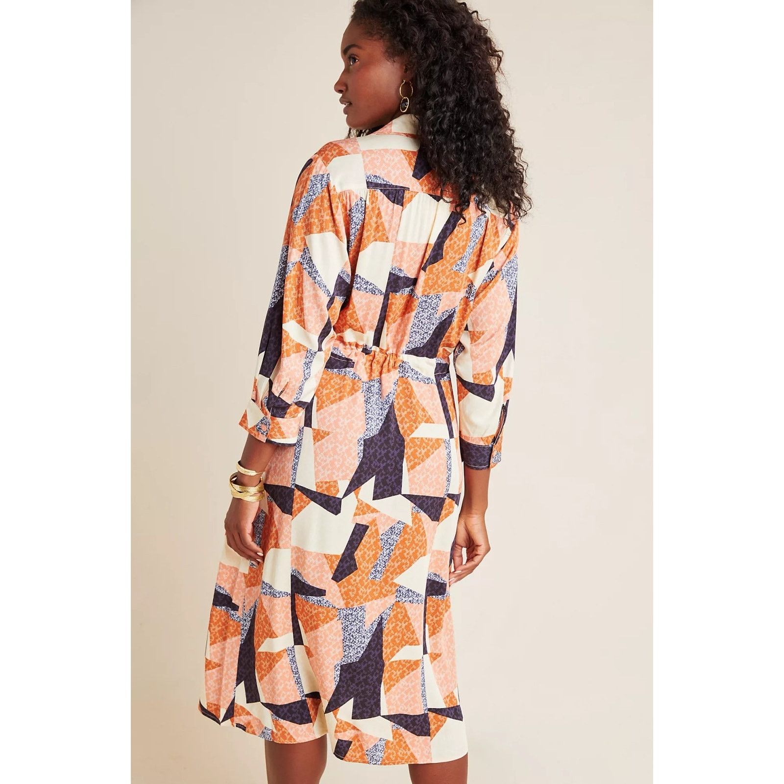 Anthropologie Anthropologie Corey Lynn Calter Clementine Midi Dress S Size S / US 4 / IT 40 - 5 Thumbnail