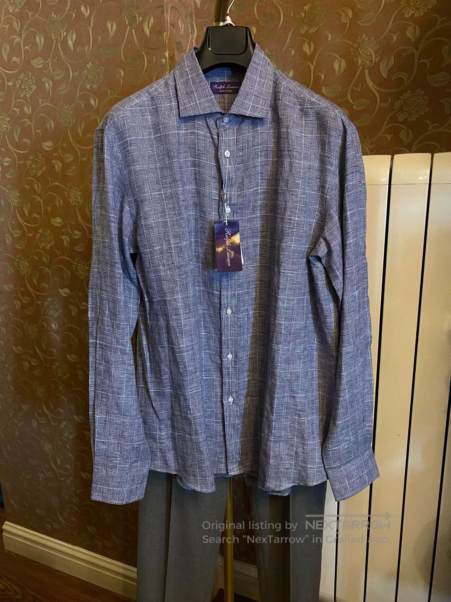 Ralph Lauren Purple Label Ralph Lauren Purple Label Linen Shirt. Size US L / EU 52-54 / 3 - 1 Thumbnail