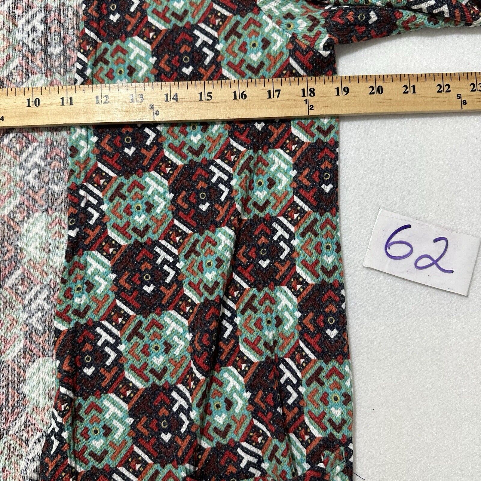 Other LuLaRoe Sarah Small Duster Cardigan Sweater Pocket Geometric Size S / US 4 / IT 40 - 8 Thumbnail