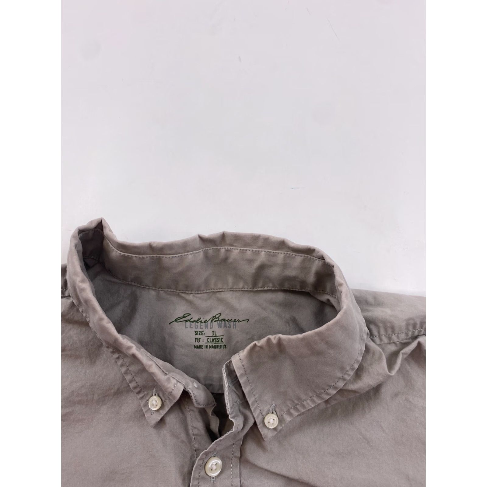 Eddie Bauer **Eddie Bauer Mens Large Tall Beige Legend Wash Button Up Shirt** User: **Beige Eddie Bauer Mens Large Tall Legend Wash Button Up Shirt** Size US L / EU 52-54 / 3 - 2 Thumbnail