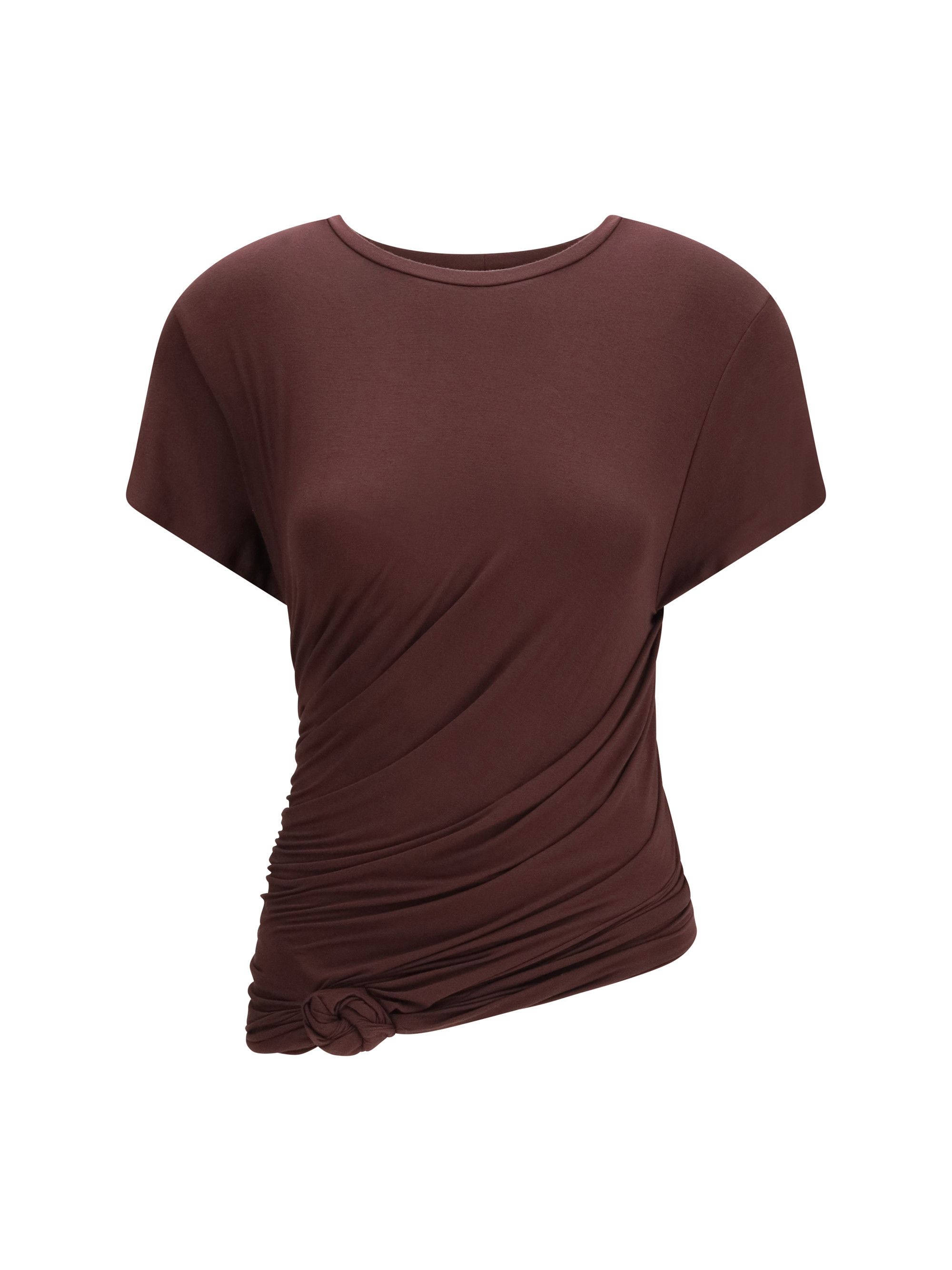 Magda Butrym Side-knot draped T-Shirt Size M / US 6-8 / IT 42-44 - 1 Thumbnail
