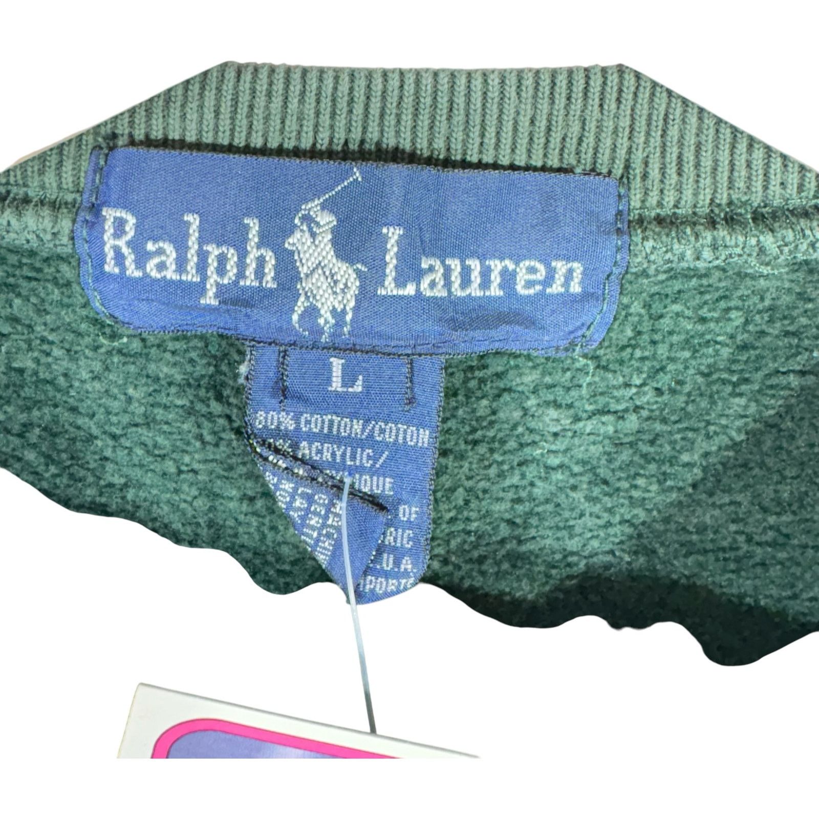 Ralph Lauren Vintage Polo Ralph Lauren Crewneck Men's L Size US L / EU 52-54 / 3 - 7 Thumbnail