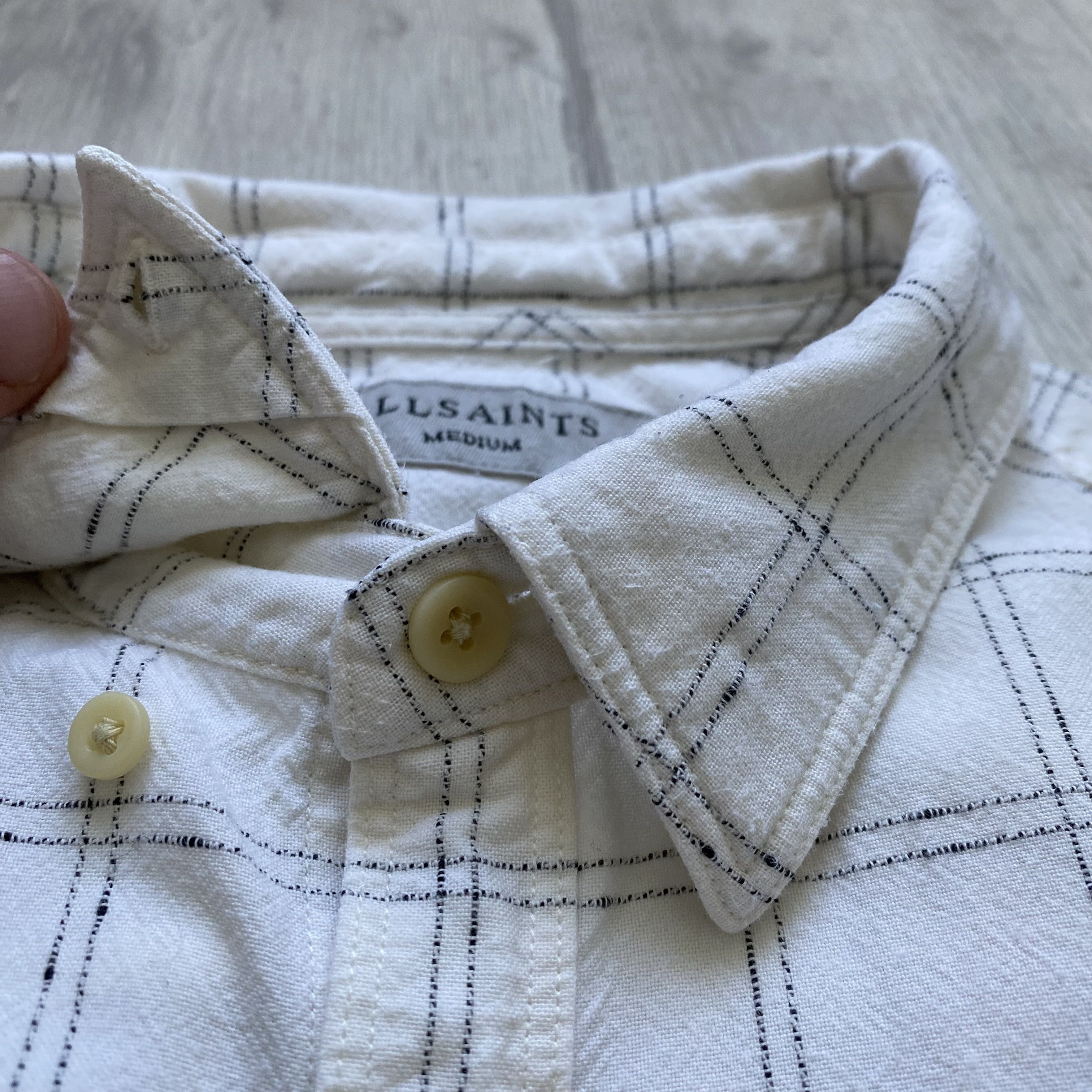 Allsaints 💛 Premium Allsaint flannel shirt button up Size US M / EU 48-50 / 2 - 7 Thumbnail