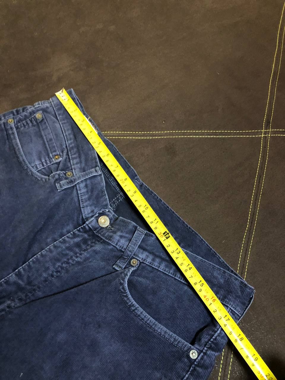 Levi's VINTAGE Levis 514 Pants Mens Corduroy Slim fit pants Size US 36 / EU 52 - 15 Thumbnail