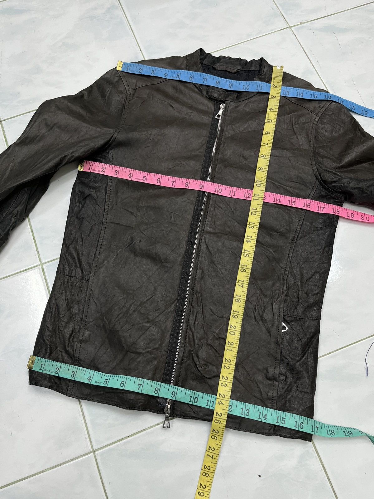 Pretty Green 🔥🔥🔥STEALS PRETTY GREEN LEATHER JACKET Size US S / EU 44-46 / 1 - 22 Thumbnail