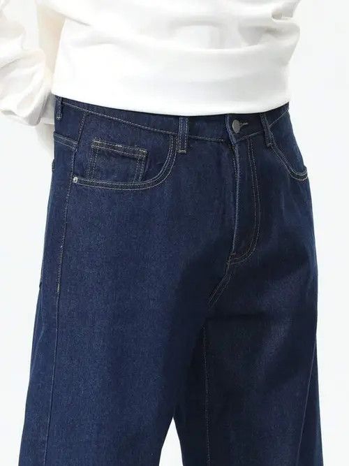 Jean × Vintage Vintage 2000s Retro Denim Jeans Loose fit Size US 36 / EU 52 - 2 Thumbnail
